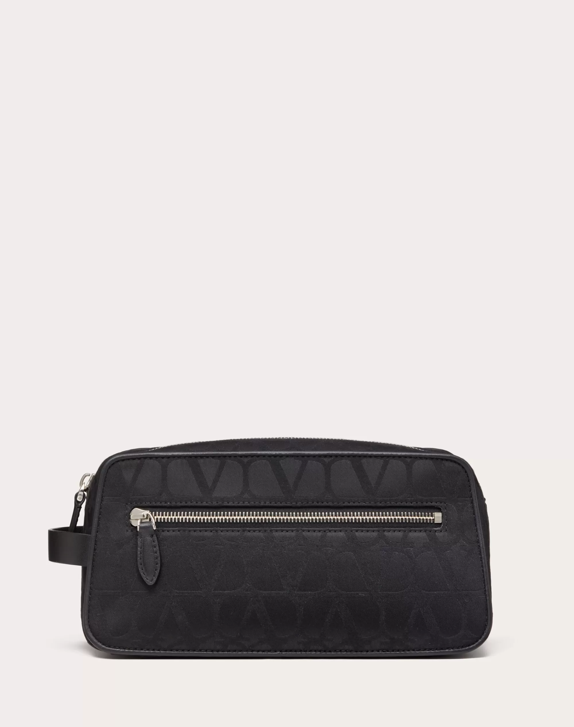 Valentino ICONOGRAPHE WASHBAG IN NYLON Black Discount