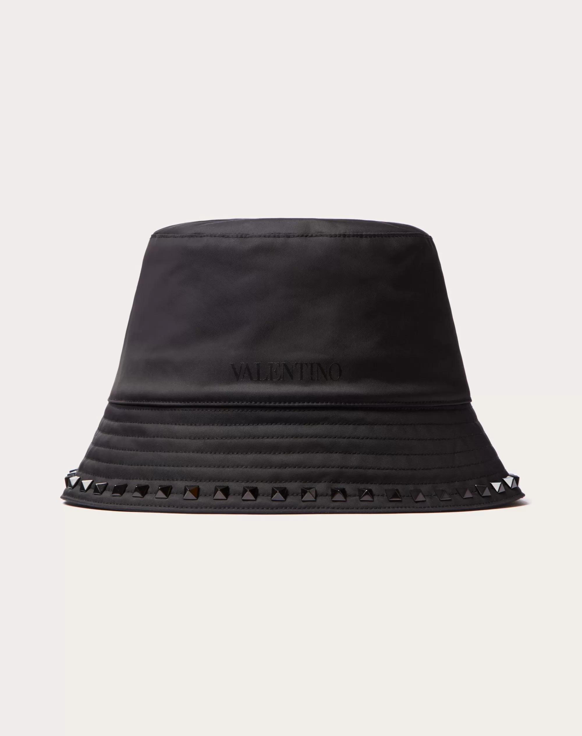Valentino UNTITLED BUCKET HAT   Black New
