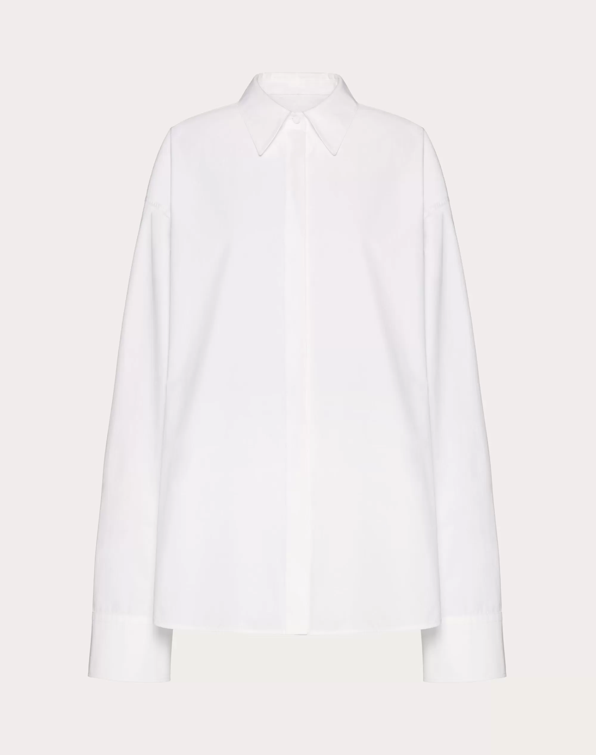 Valentino COMPACT POPELINE BLOUSE Fashion