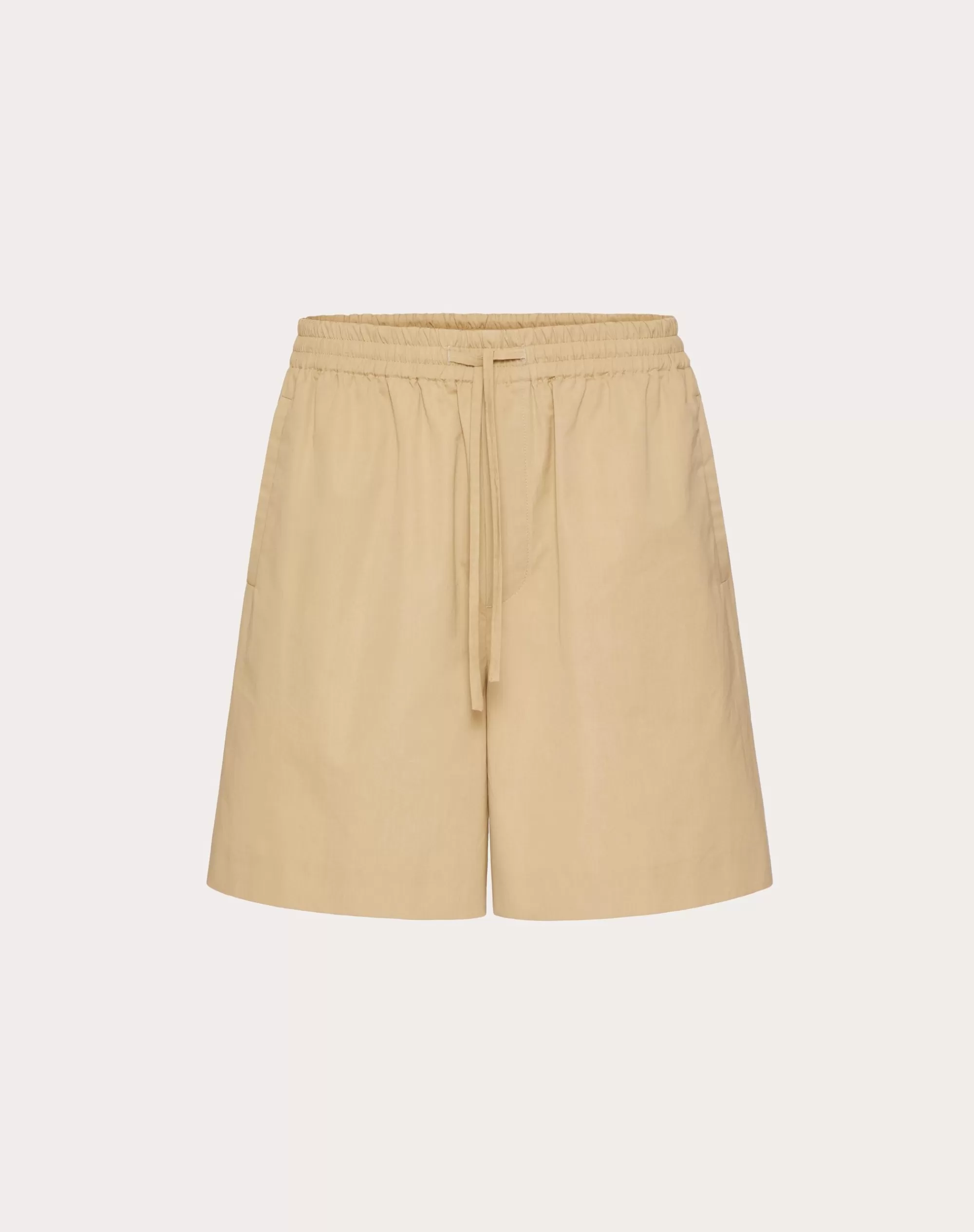 Valentino COTTON POPELINE BERMUDA SHORTS Outlet