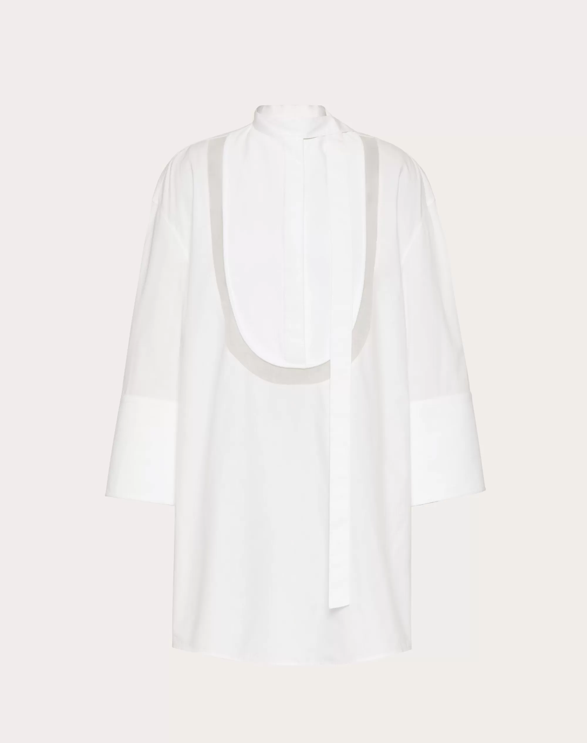 Valentino COTTON POPELINE TOP White Best Sale