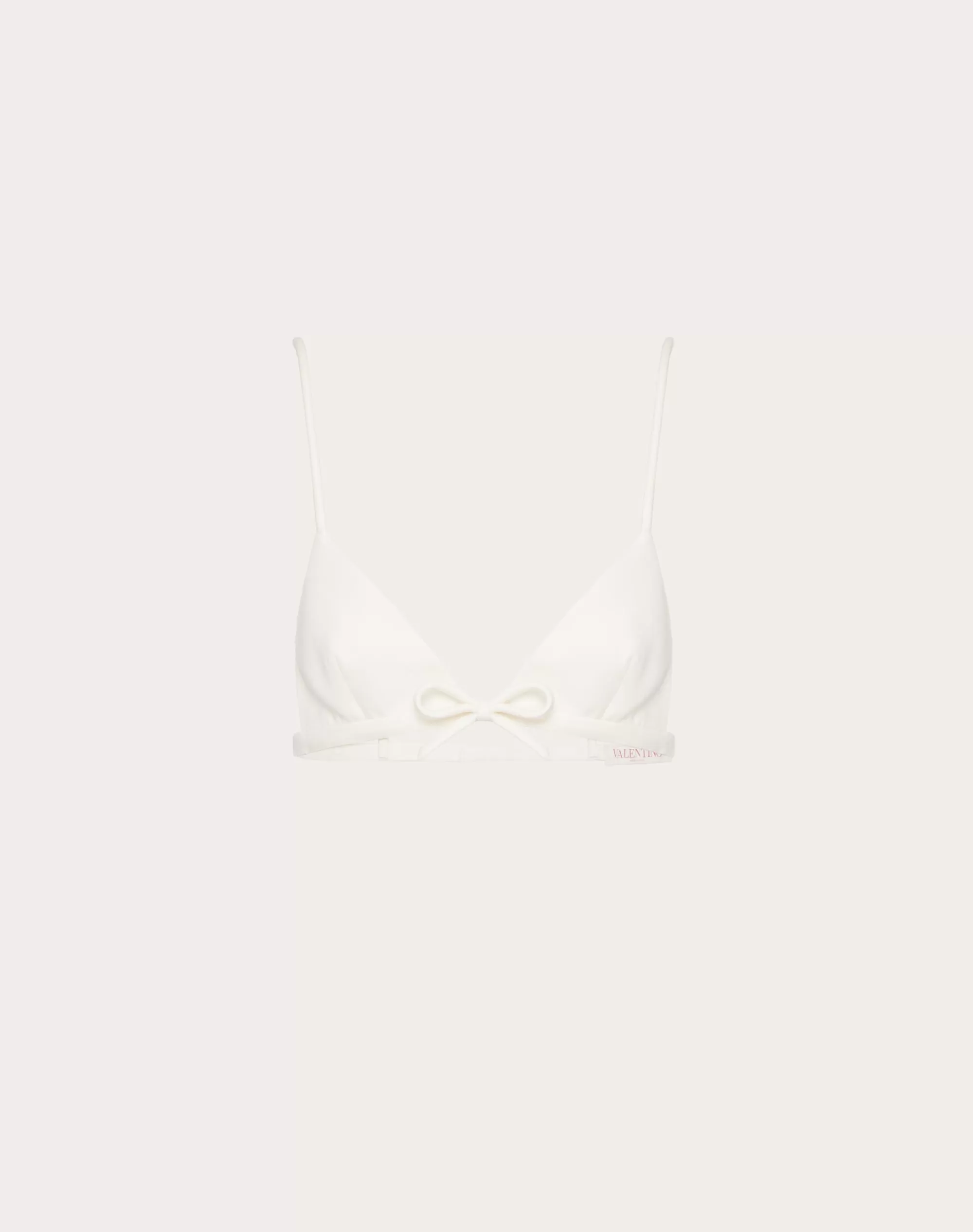 Valentino CREPE COUTURE BRALETTE Ivory Fashion