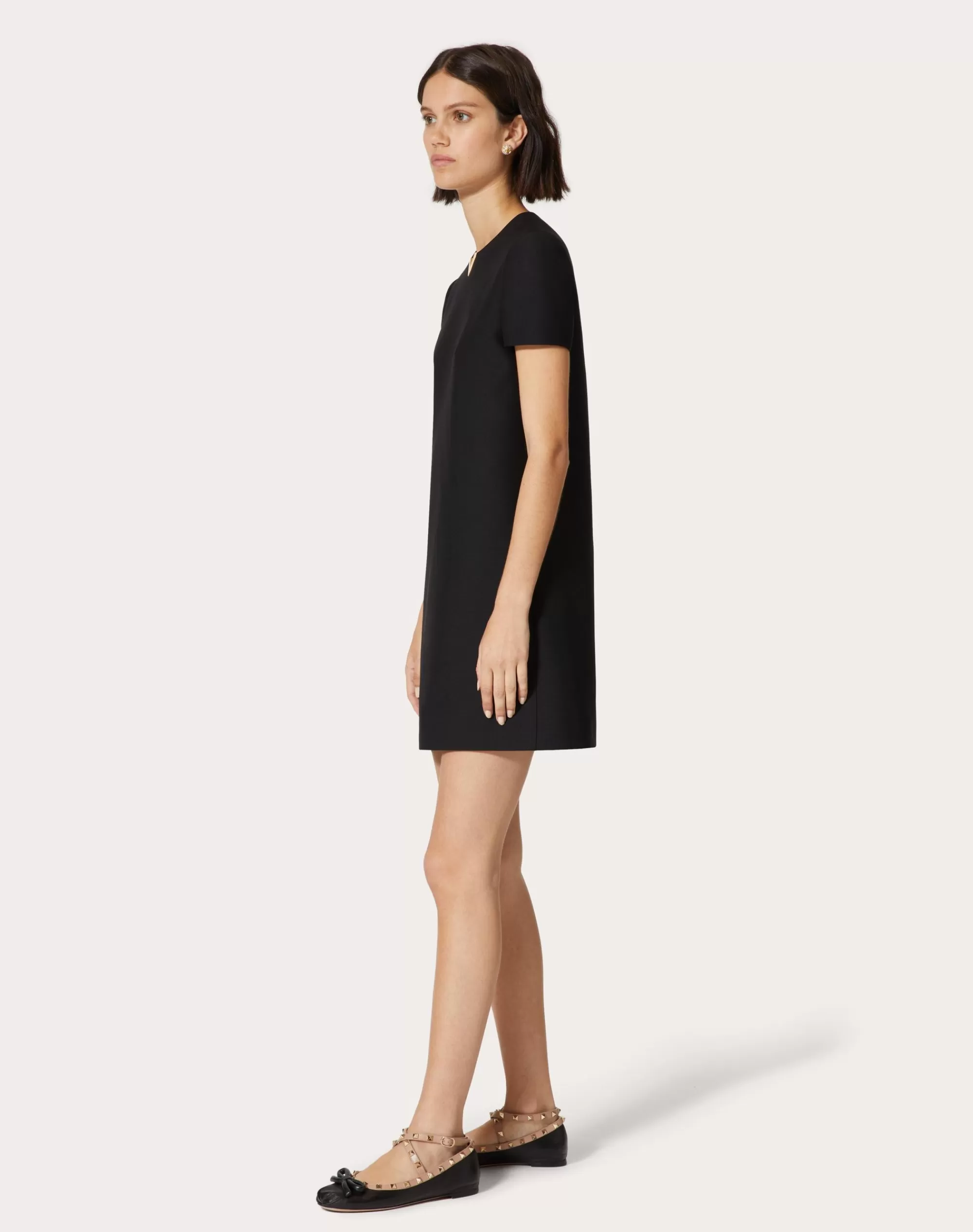Valentino CREPE COUTURE SHORT DRESS Outlet