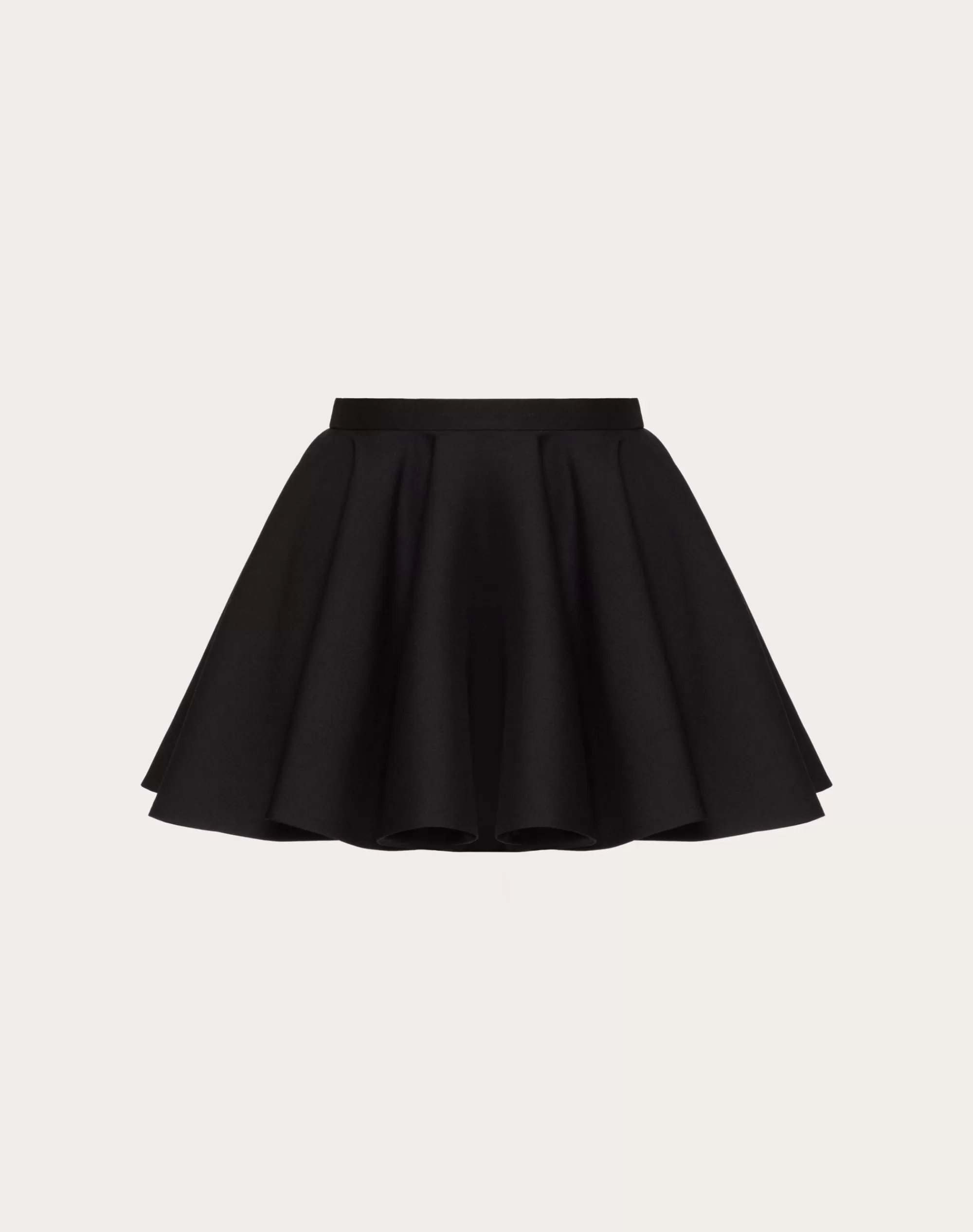 Valentino CREPE COUTURE SKIRT Black Sale