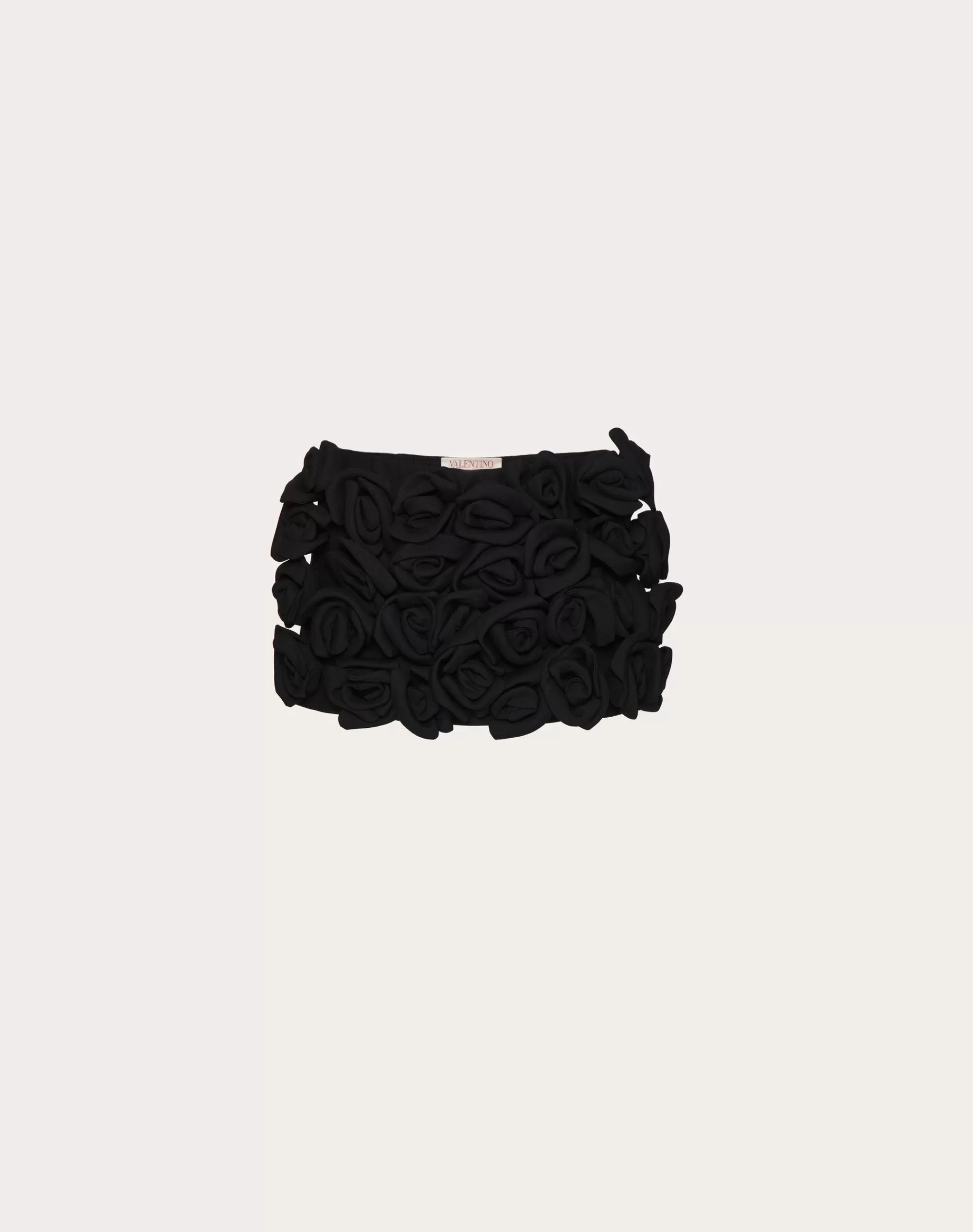 Valentino CREPE COUTURE SKORT Black Flash Sale