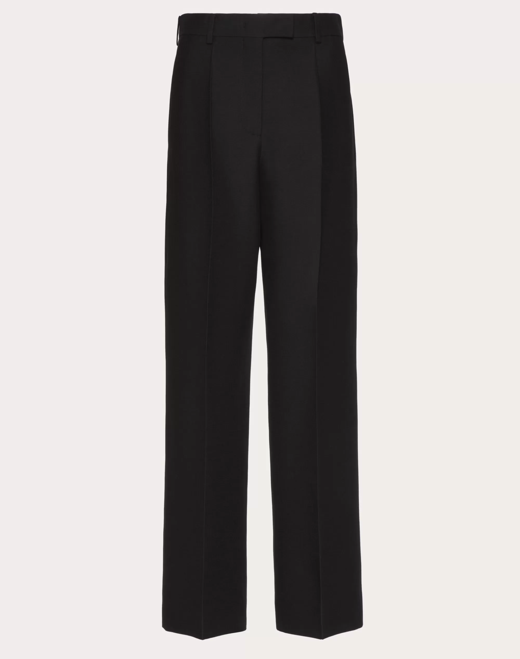 Valentino CREPE COUTURE TROUSERS Black Store