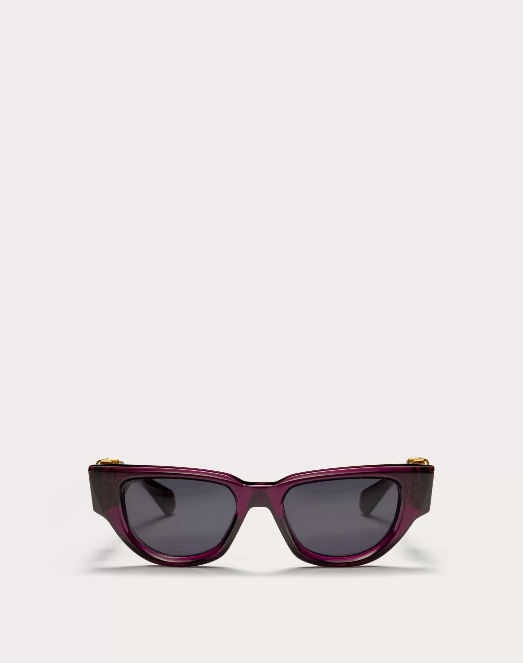 Valentino II - CAT EYE ACETATE VLOGO FRAME Purple/darkGrey Fashion