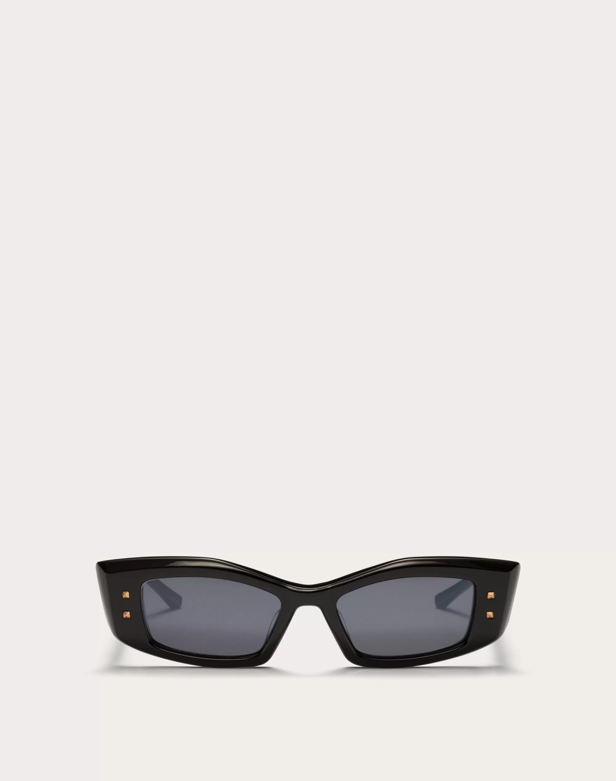 Valentino IV - RECTANGULAR ACETATE FRAME Black/darkGrey New