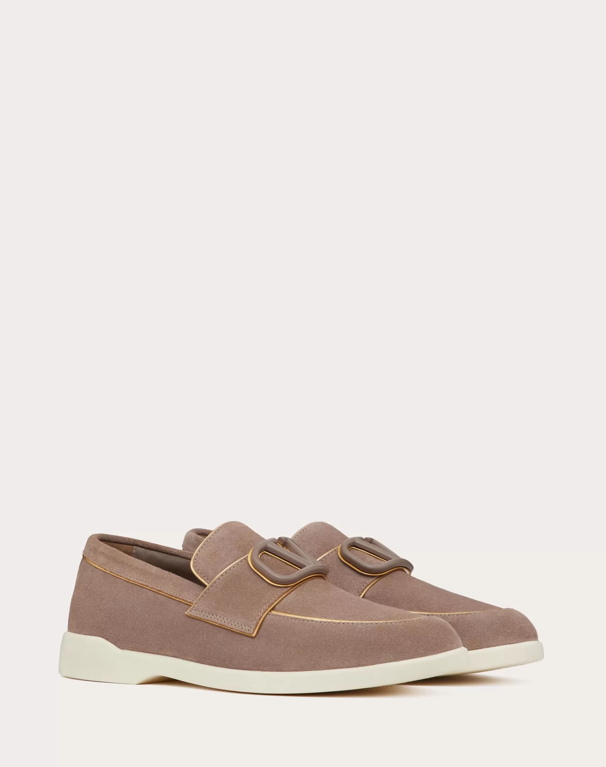 Valentino LEISURE FLOWS SPLIT LEATHER LOAFER Shop