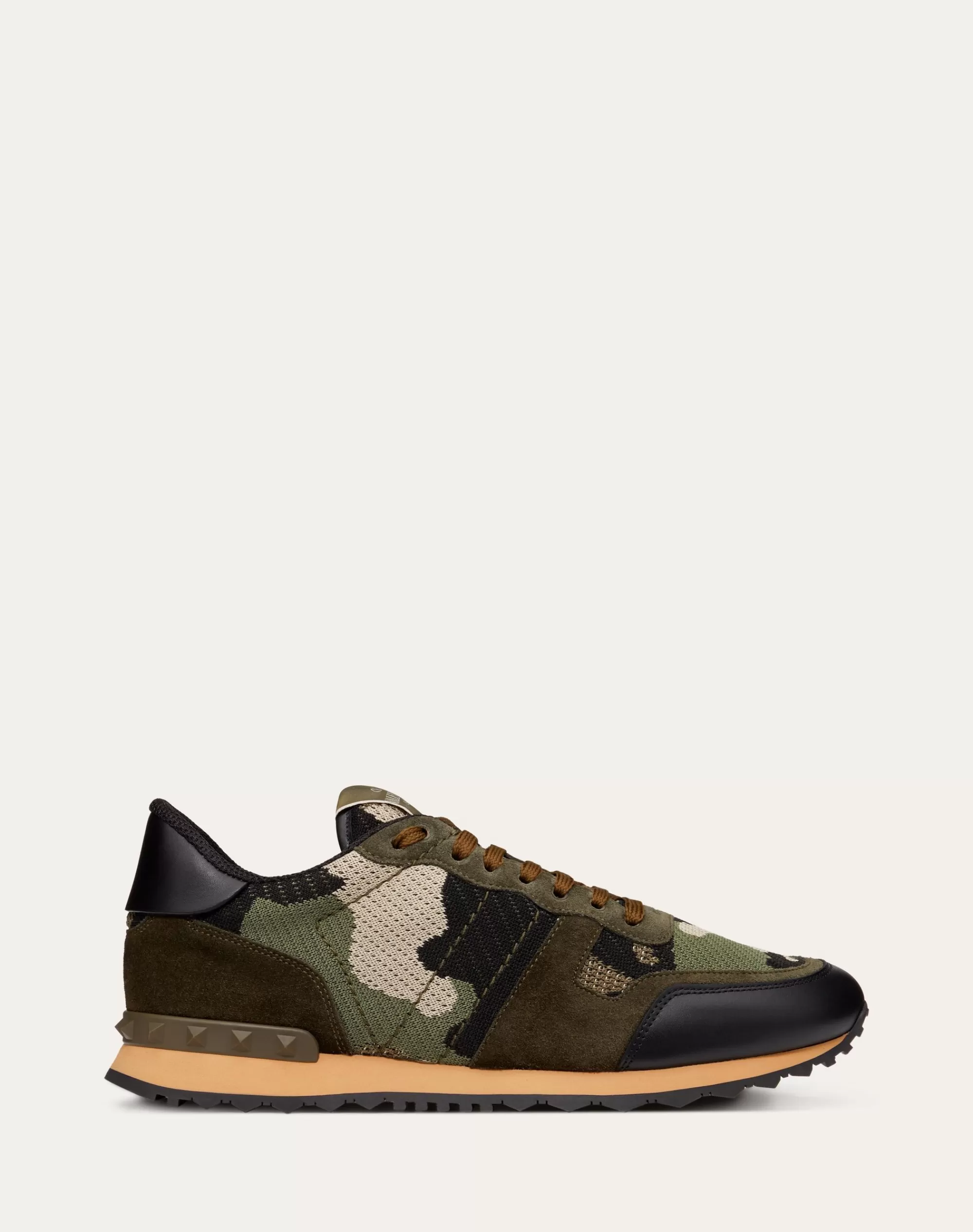 Valentino MESH FABRIC CAMOUFLAGE ROCKRUNNER SNEAKER Discount