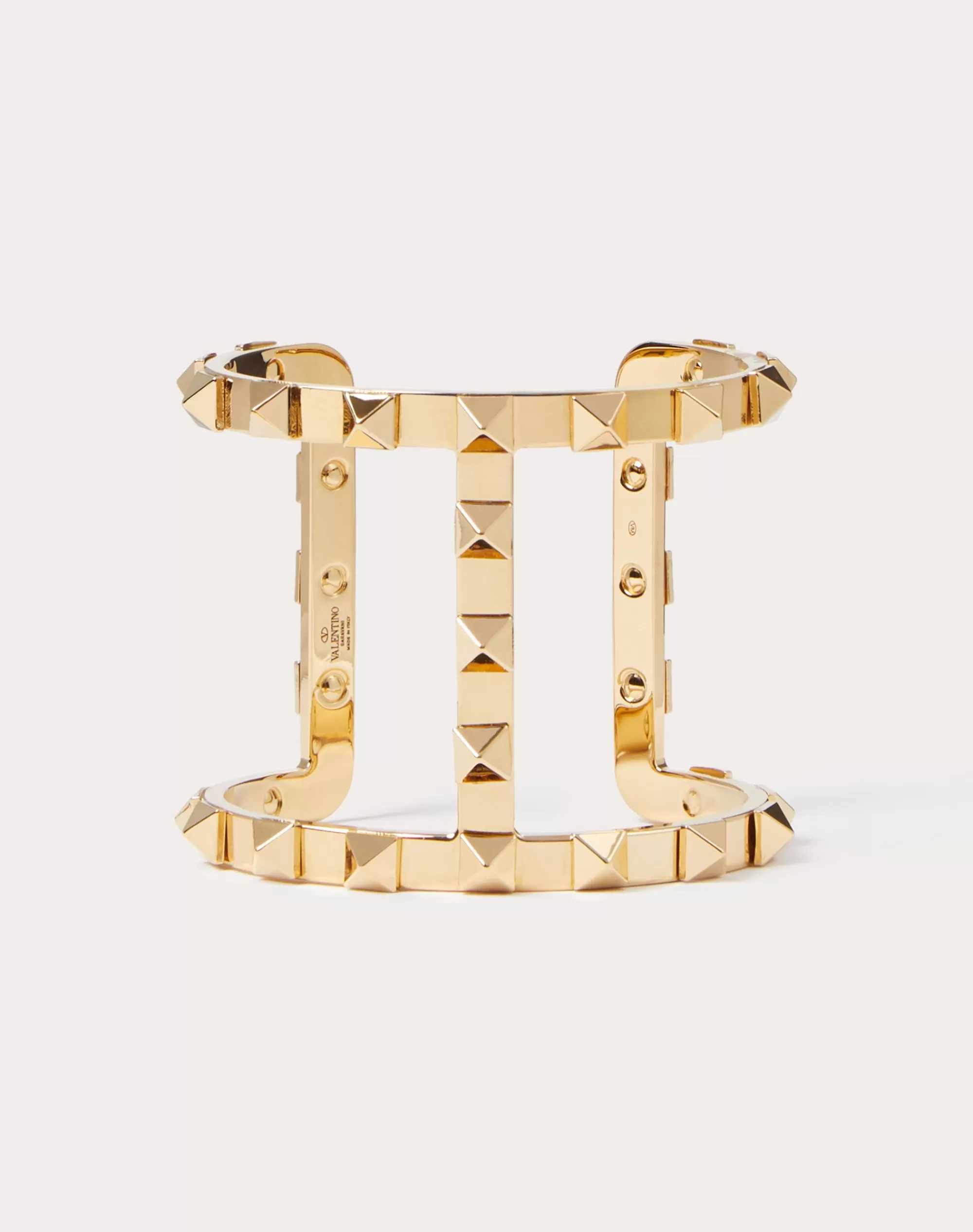 Valentino METAL ROCKSTUD BRACELET Gold Flash Sale