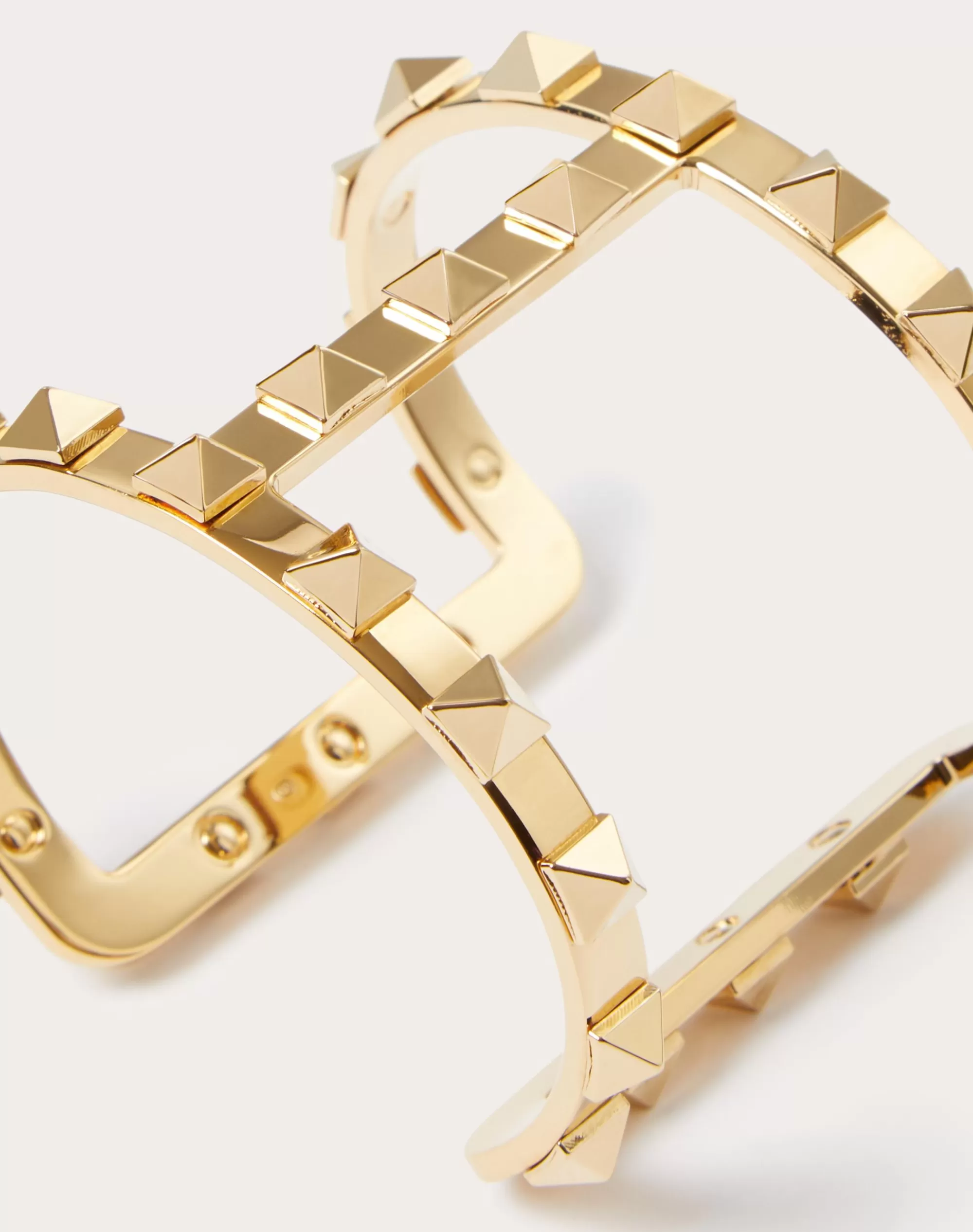 Valentino METAL ROCKSTUD BRACELET Gold Flash Sale