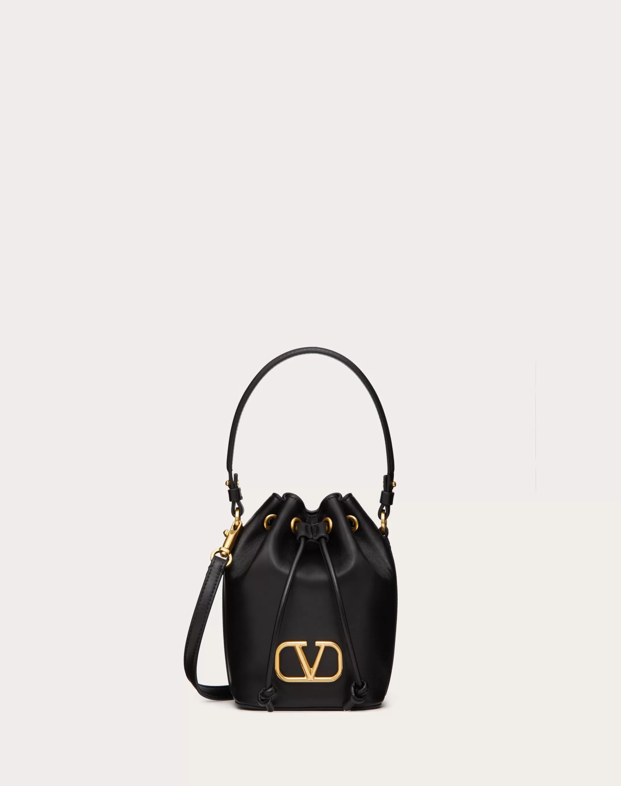 Valentino MINI VLOGO SIGNATURE BUCKET BAG IN NAPPA LEATHER Cheap