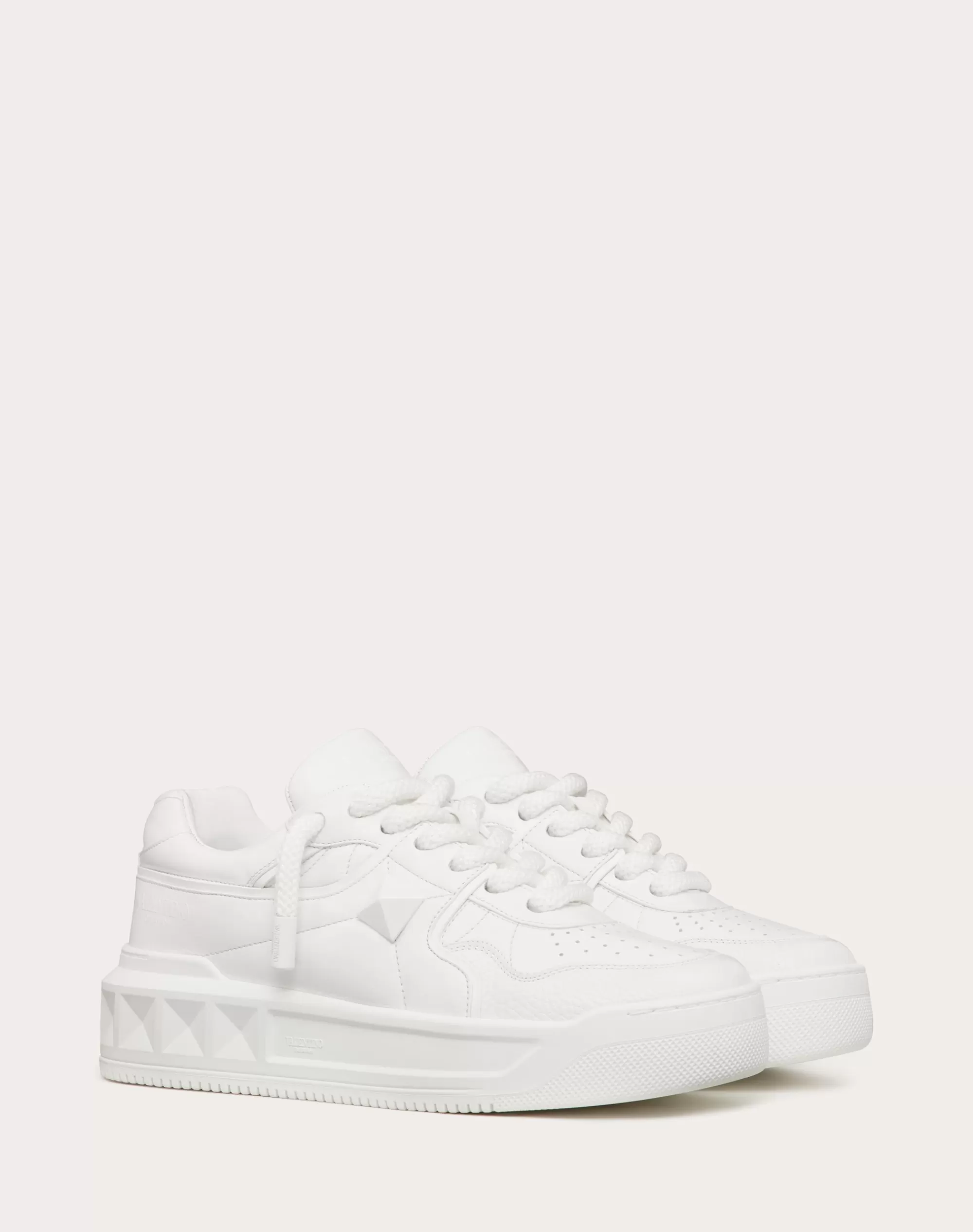 Valentino ONE STUD XL NAPPA LEATHER LOW-TOP SNEAKER   Cheap