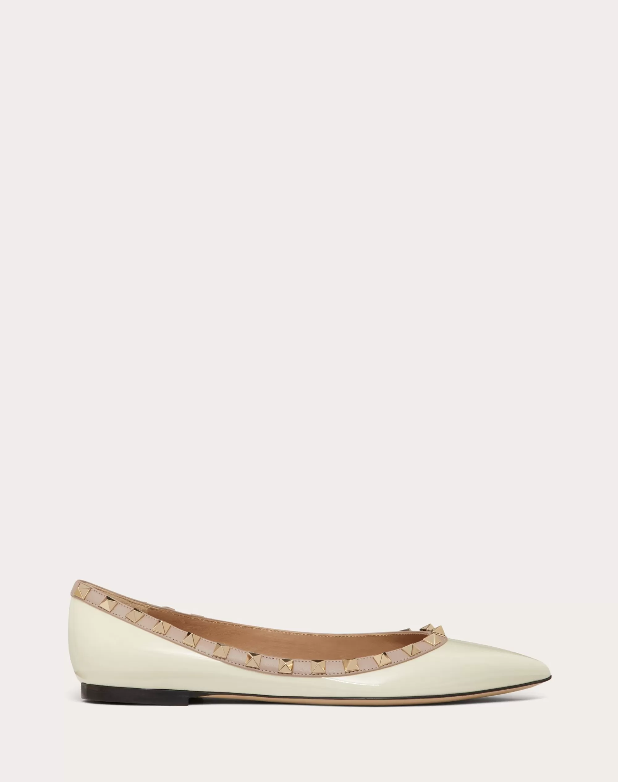 Valentino PATENT ROCKSTUD BALLET FLAT Shop