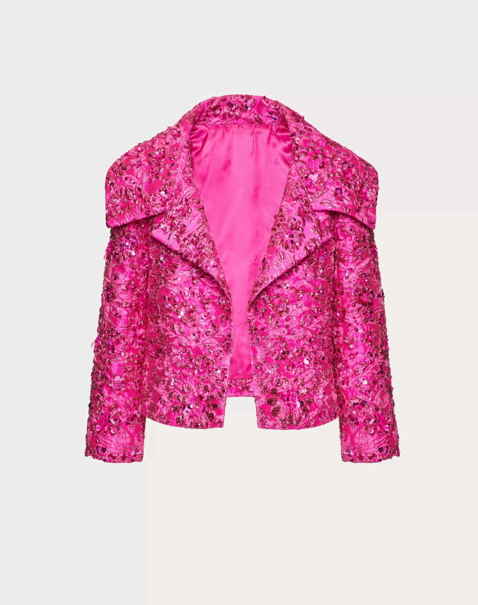 Valentino PETITE JACQUARD JACKET PinkPp Outlet