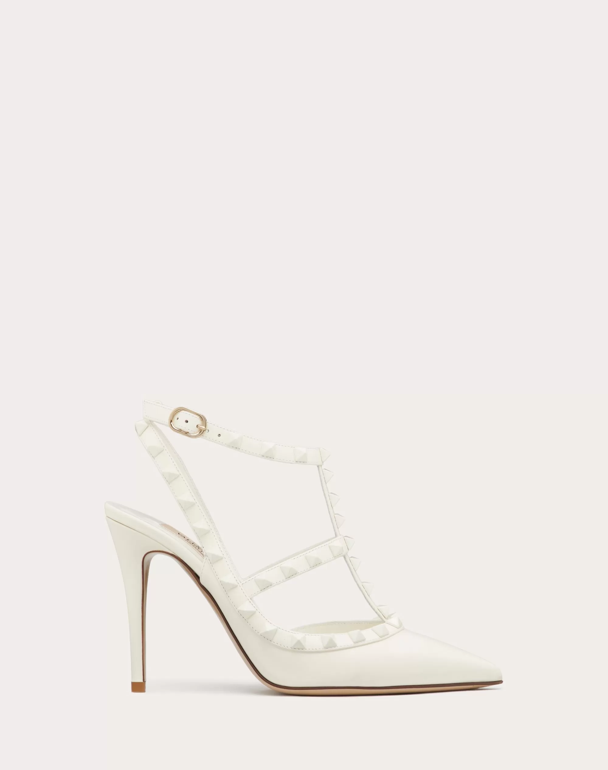 Valentino ROCKSTUD ANKLE STRAP PUMP WITH TONAL STUDS 100  MM Cheap