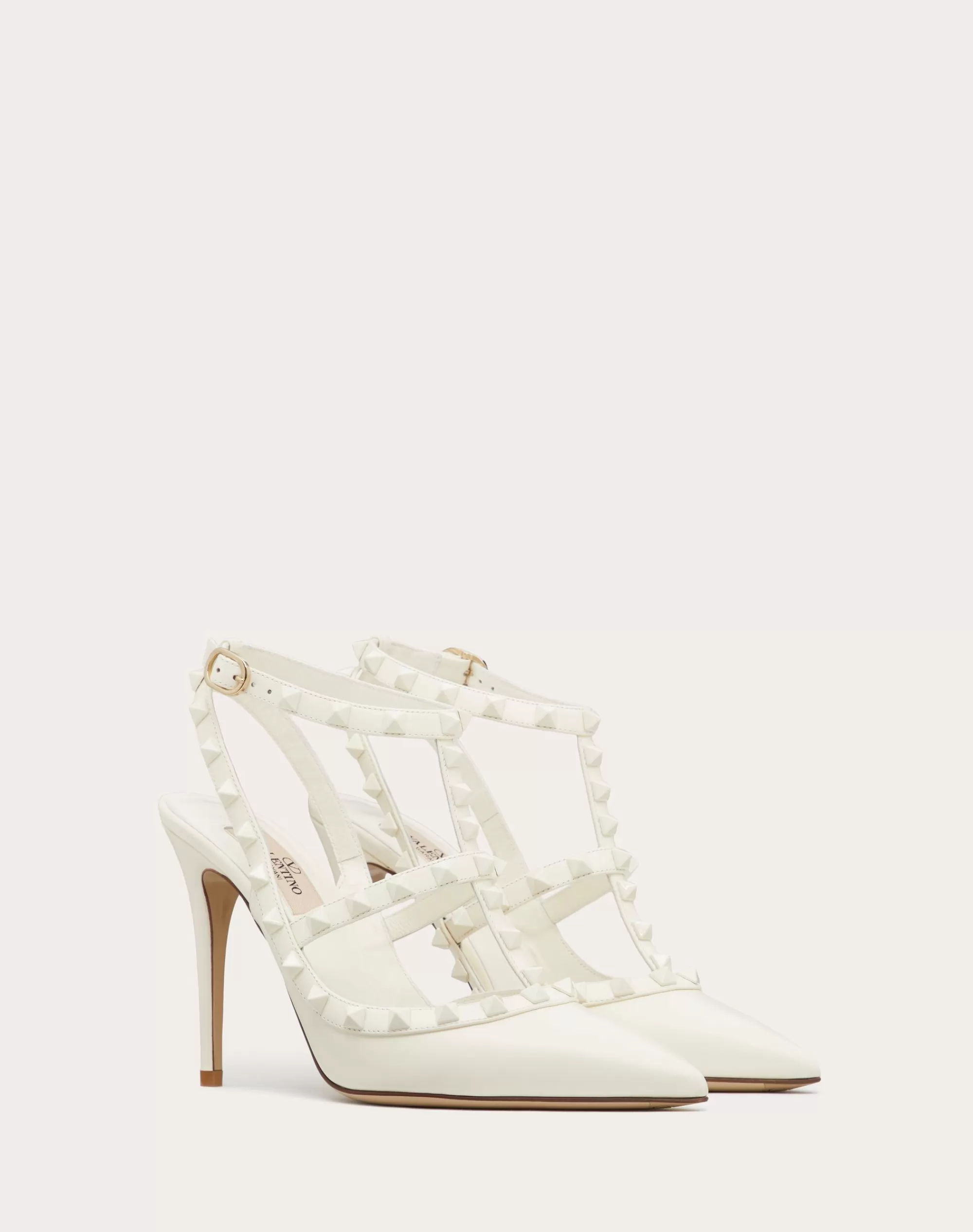 Valentino ROCKSTUD ANKLE STRAP PUMP WITH TONAL STUDS 100  MM Cheap