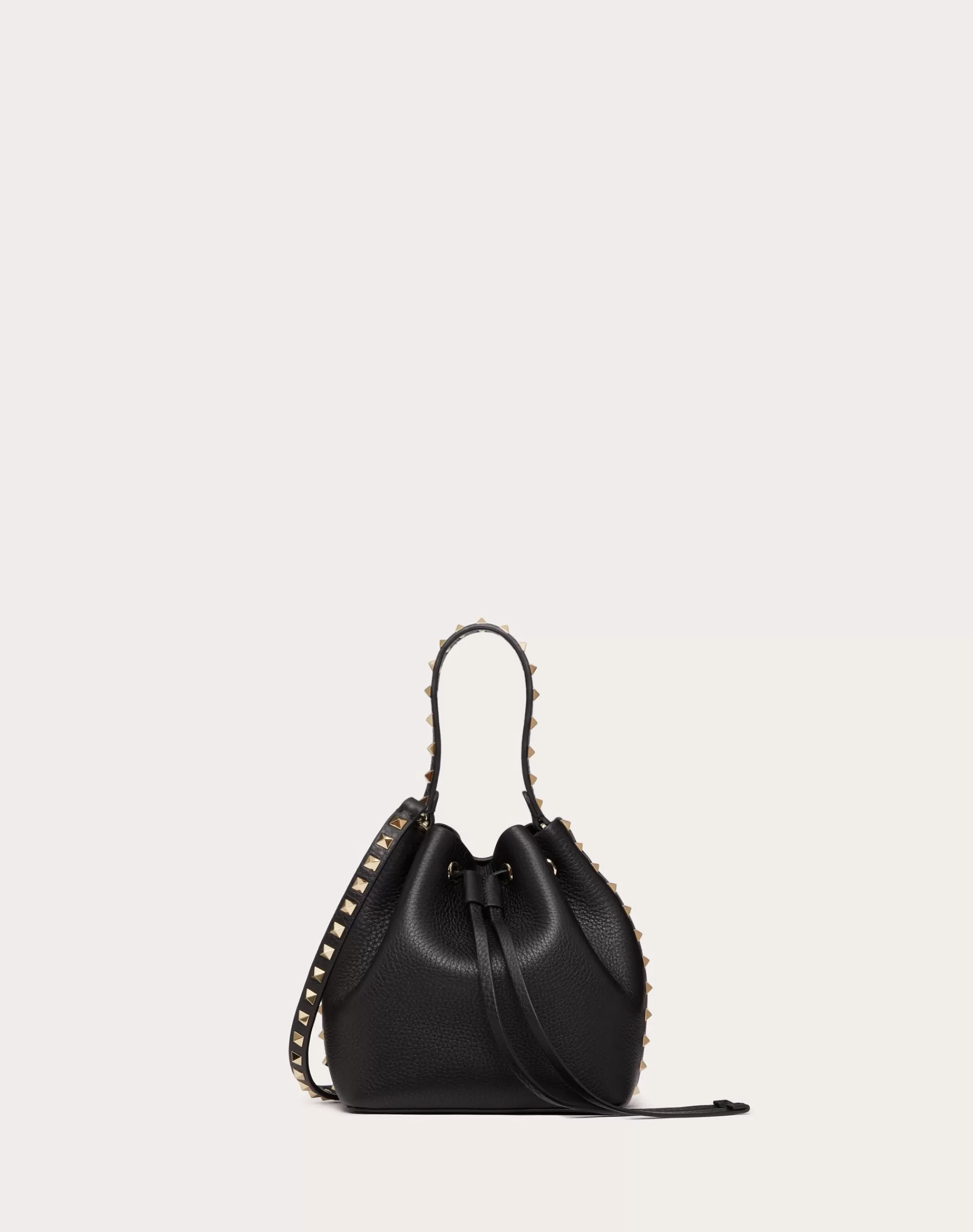 Valentino ROCKSTUD GRAINY CALFSKIN BUCKET BAG Sale