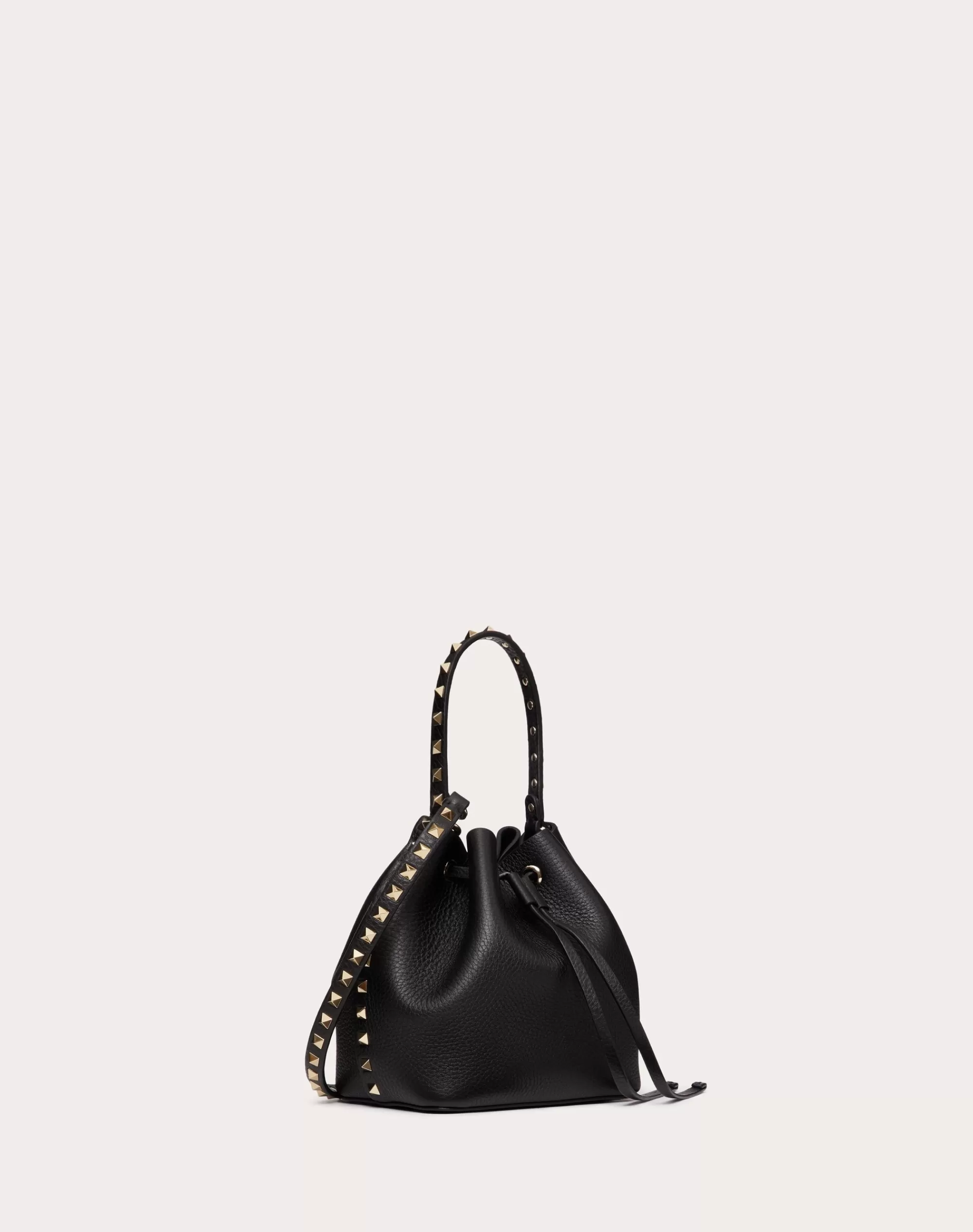 Valentino ROCKSTUD GRAINY CALFSKIN BUCKET BAG Sale