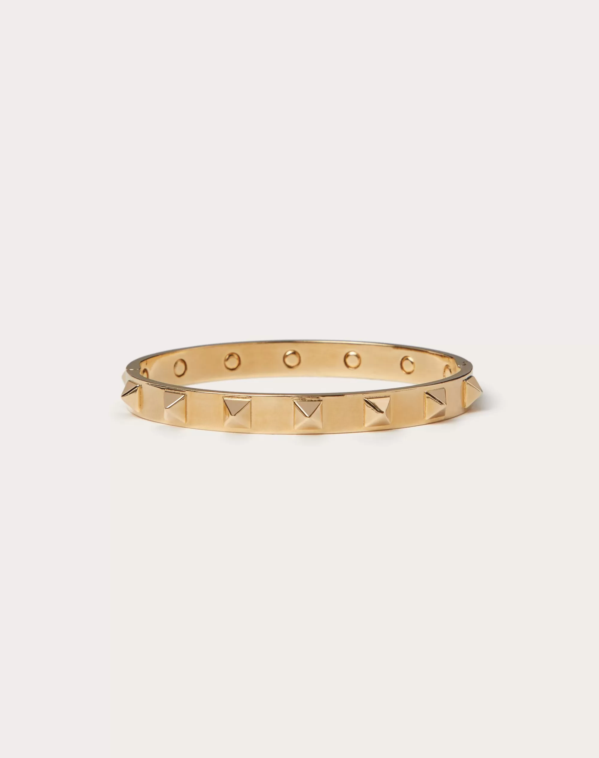 Valentino ROCKSTUD METAL BANGLE Gold Flash Sale