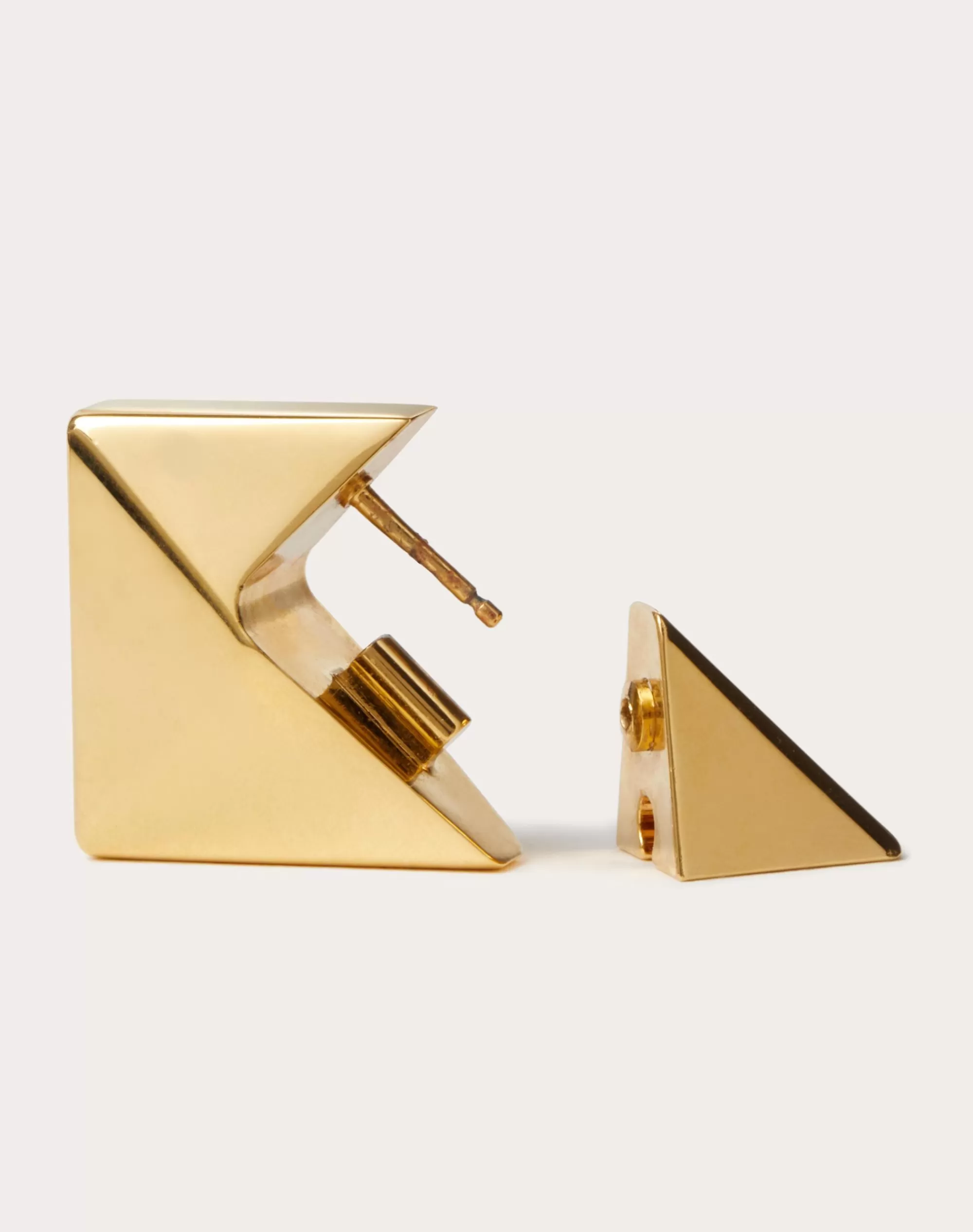 Valentino ROCKSTUD METAL EARRINGS Gold Hot