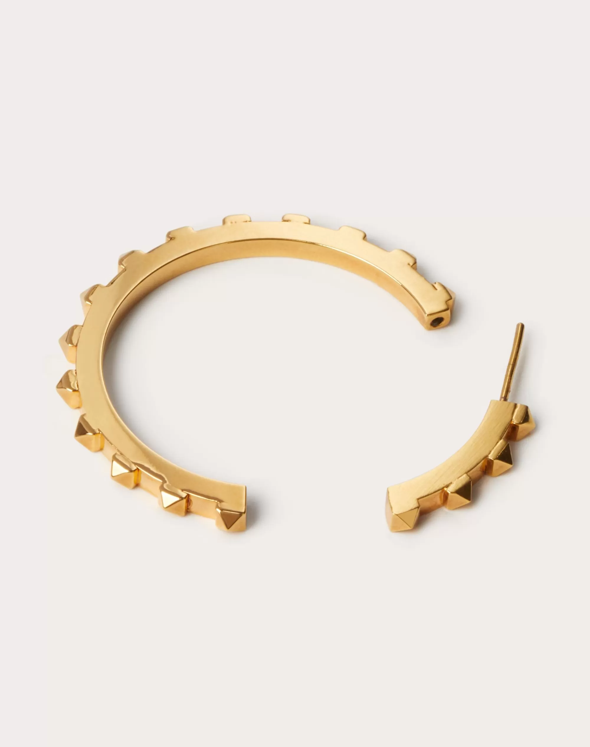 Valentino ROCKSTUD METAL EARRINGS Gold Flash Sale