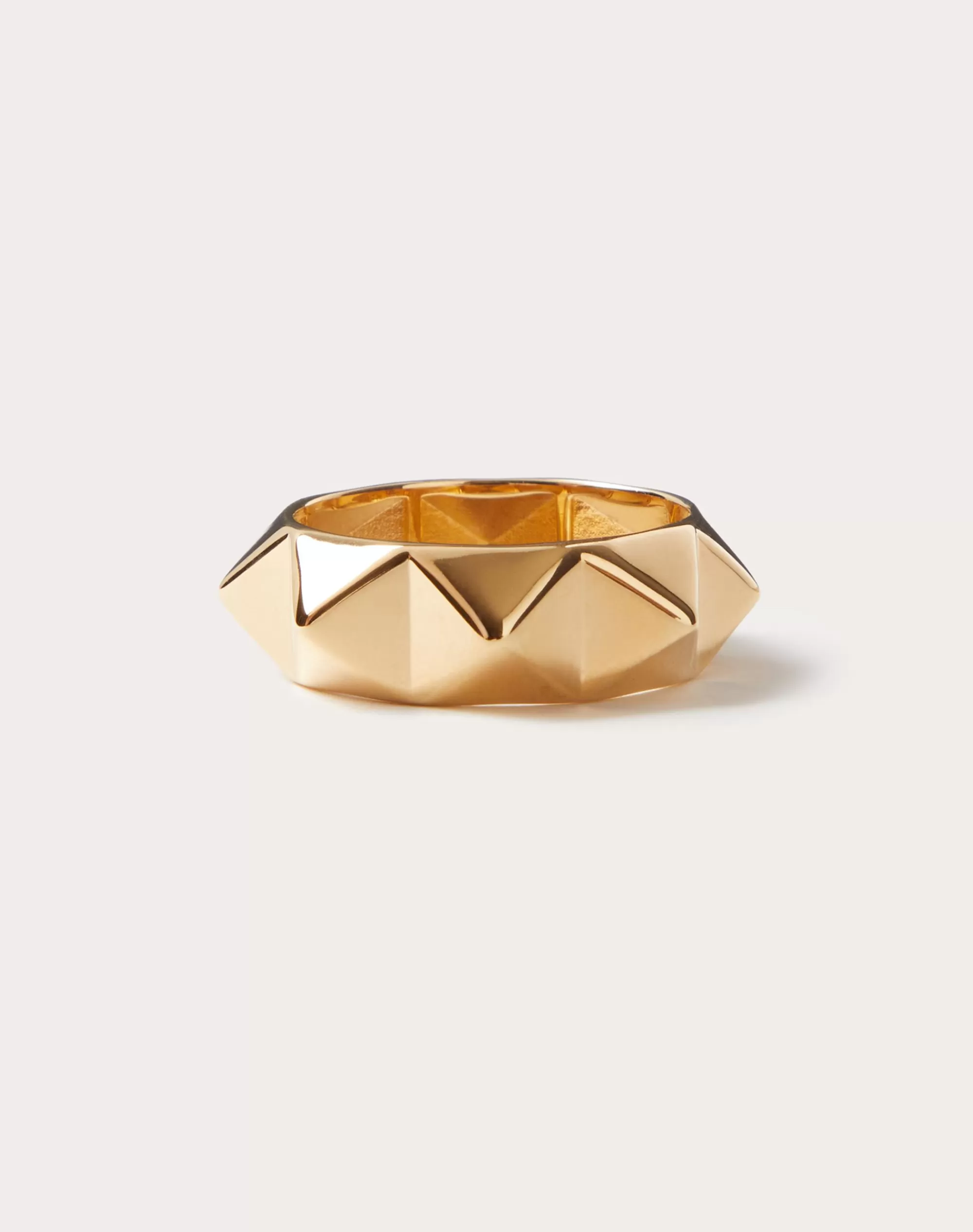 Valentino ROCKSTUD METAL RING Gold Sale