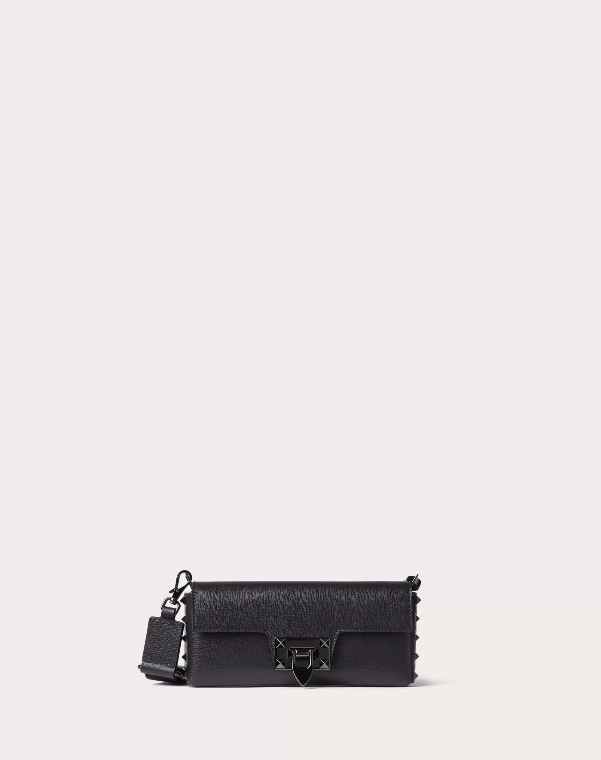 Valentino ROCKSTUD MINI CROSSBODY BAG Black Online