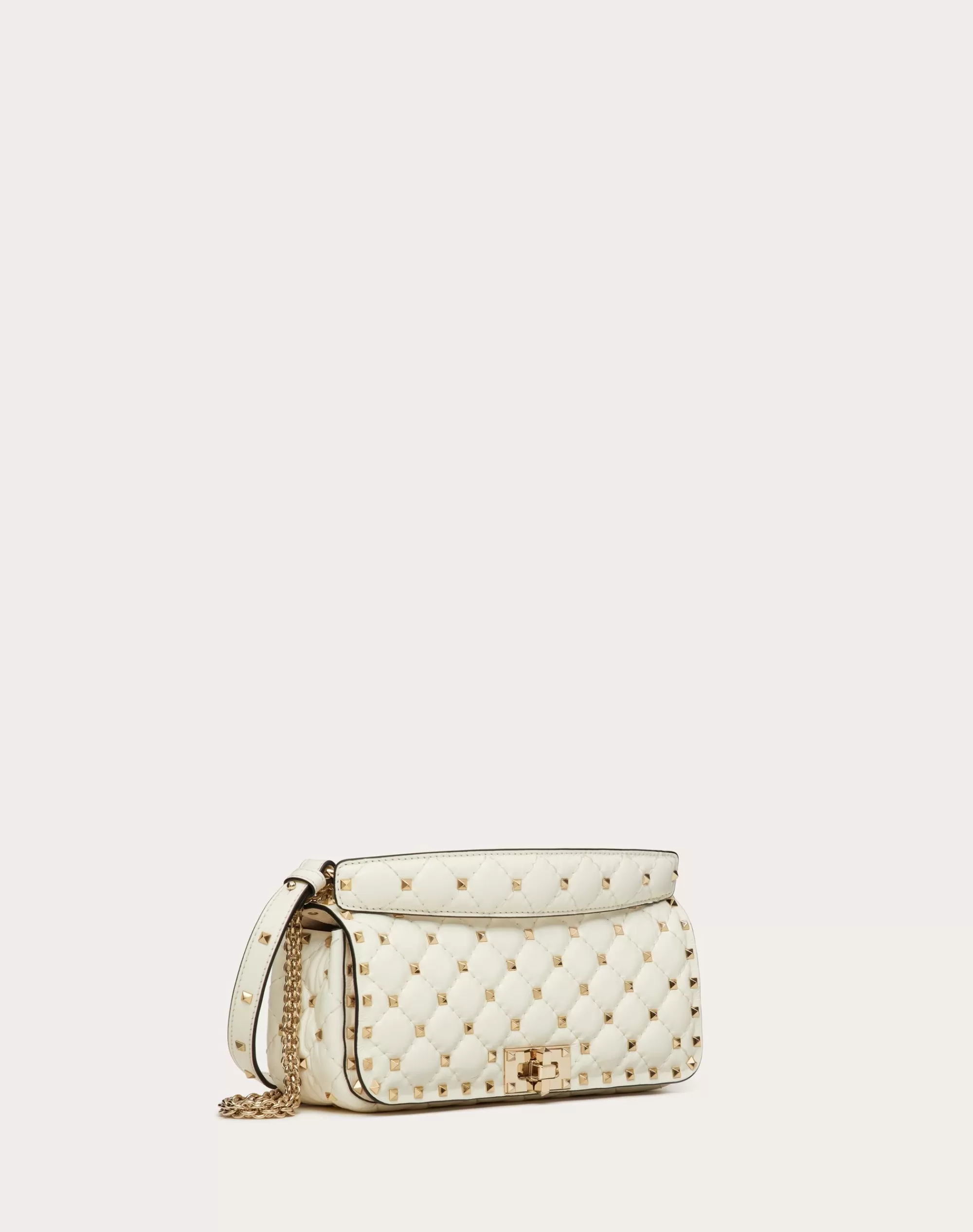 Valentino ROCKSTUD SPIKE CALFSKIN SHOULDER BAG Clearance