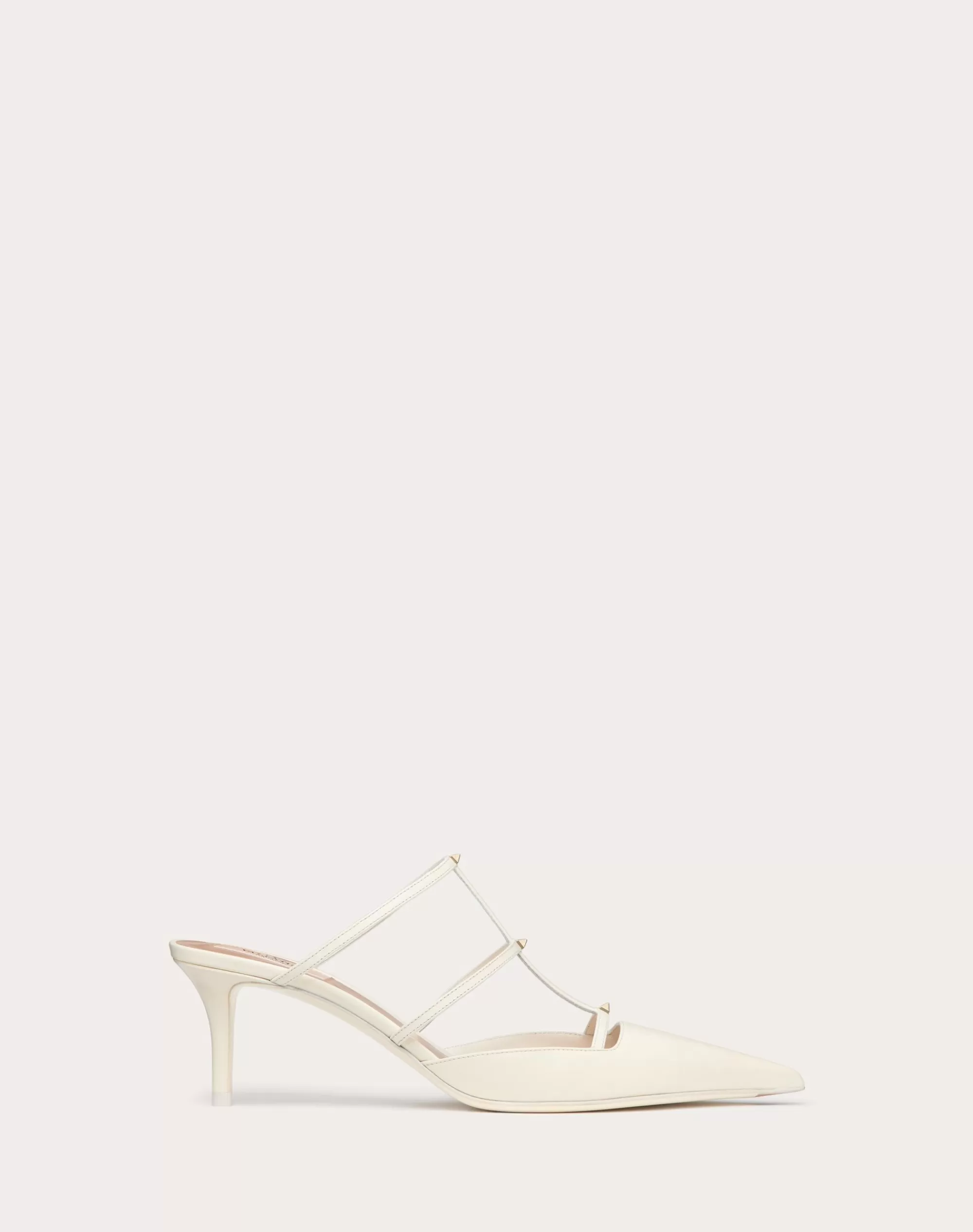 Valentino ROCKSTUD WISPY CALFSKIN MULE 60MM Clearance