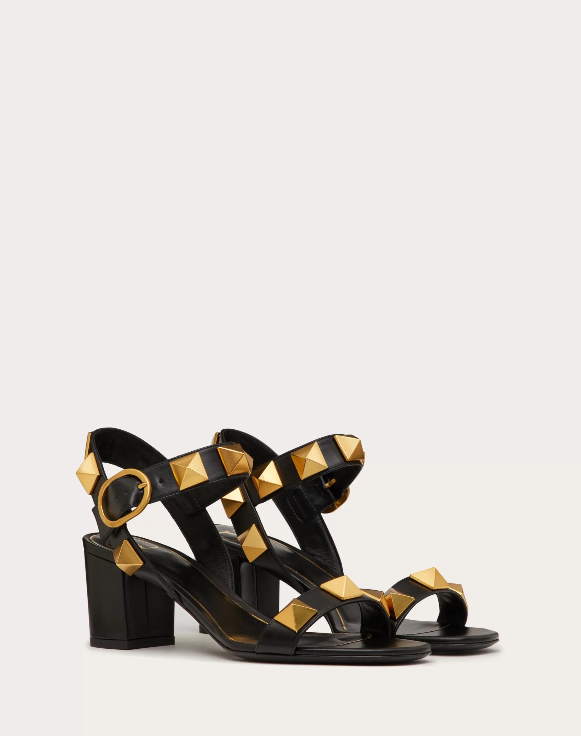 Valentino ROMAN STUD CALFSKIN SANDAL 60 MM Clearance