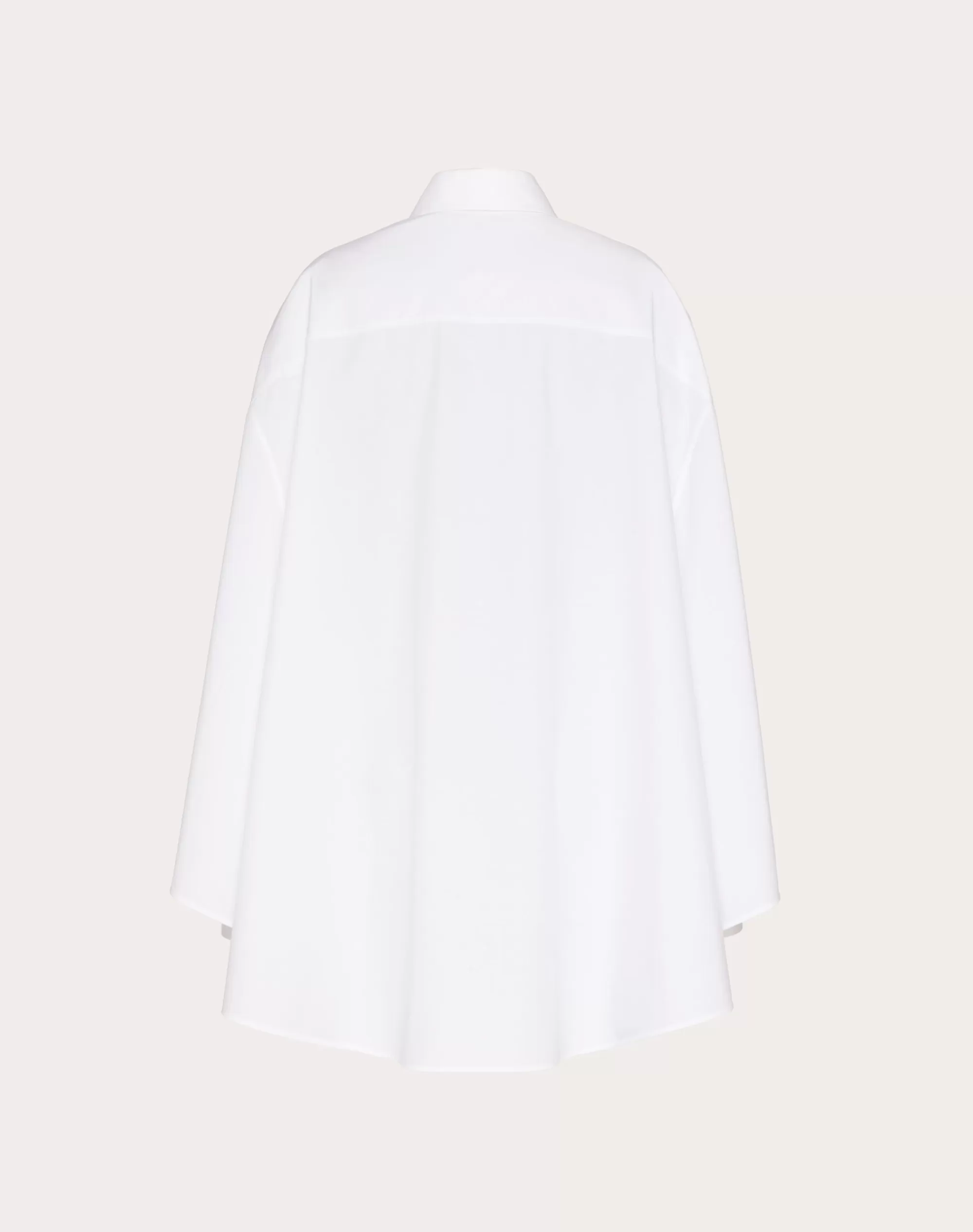 Valentino SARTORIAL POPLIN SHIRT White Hot