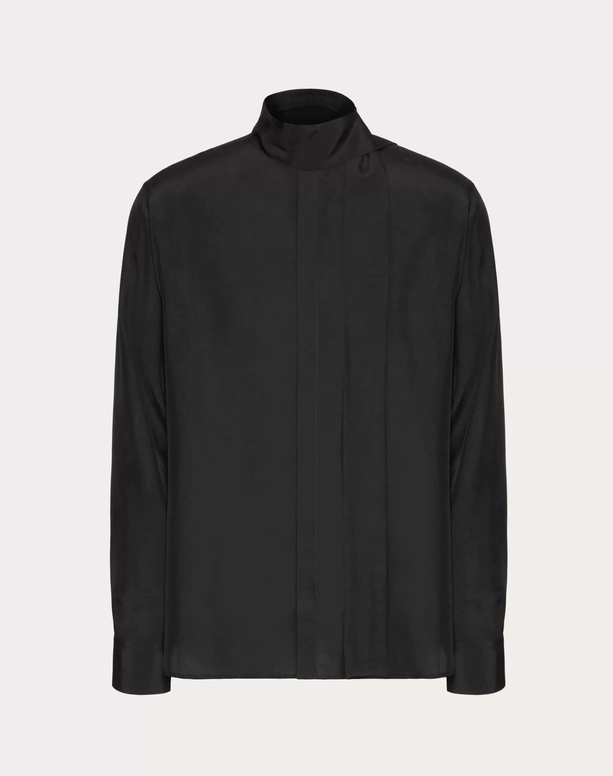 Valentino SILK SHIRT WITH SCARF DETAIL AT NECK Online