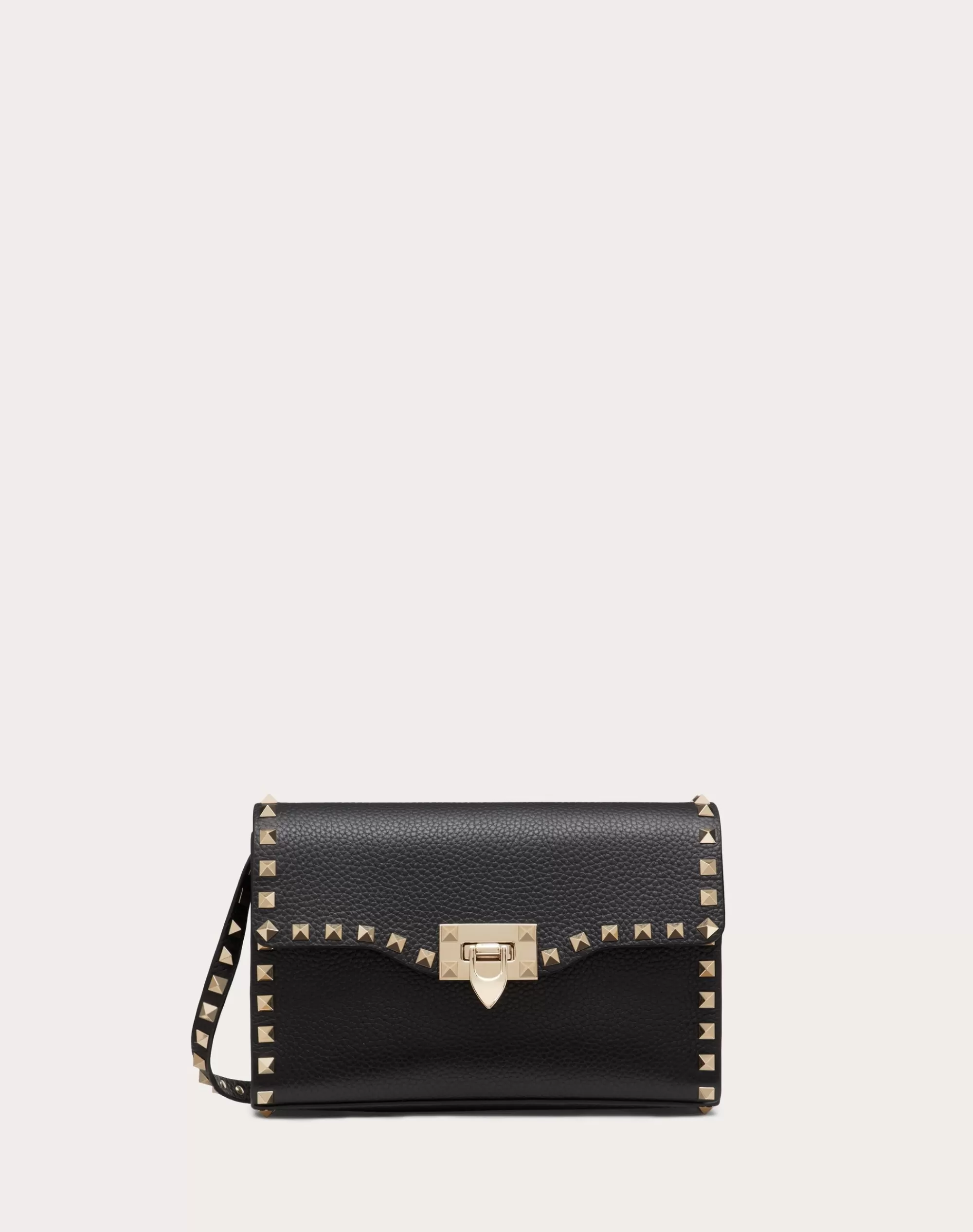 Valentino SMALL ROCKSTUD GRAINY CALFSKIN CROSSBODY BAG Fashion