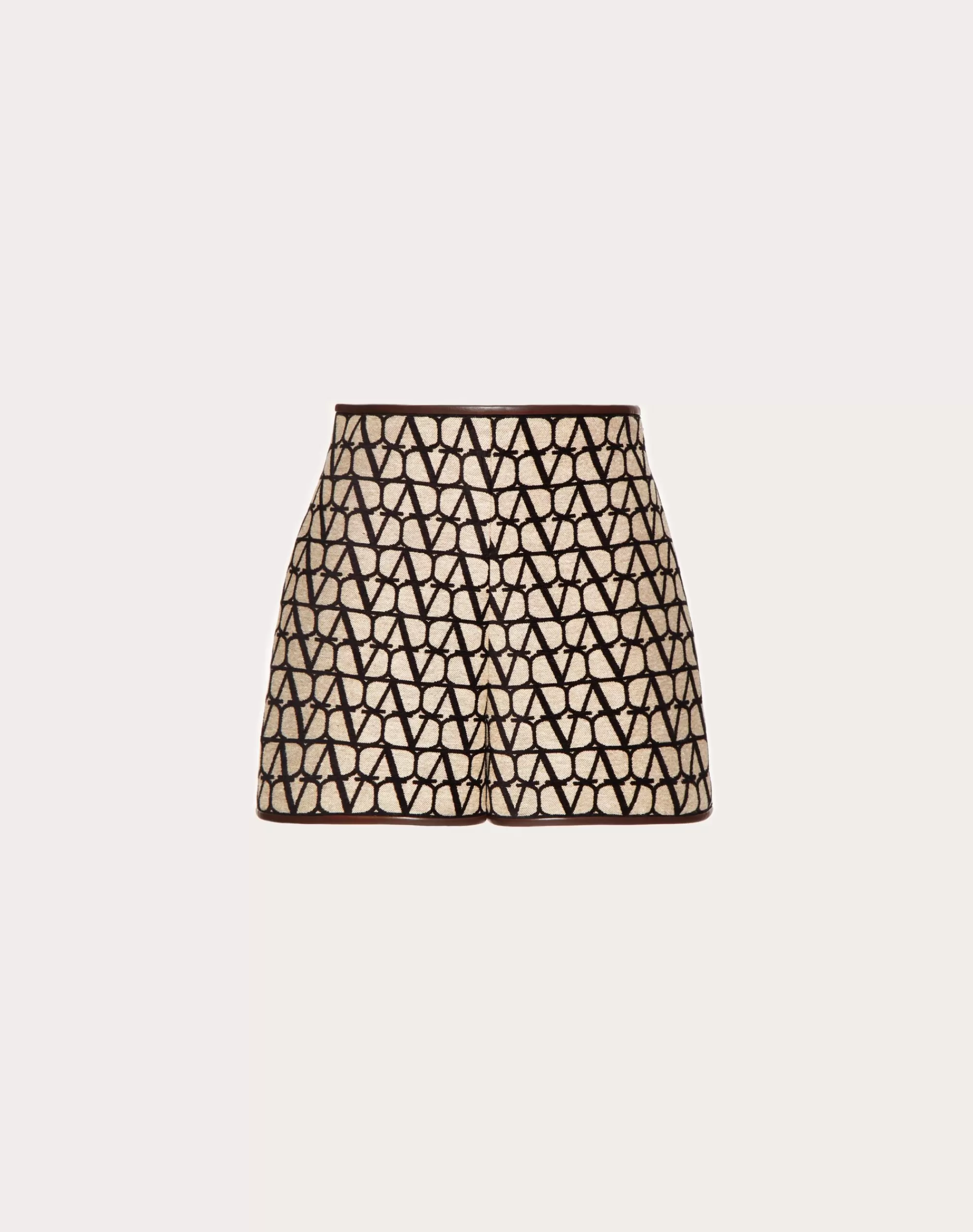 Valentino TOILE ICONOGRAPHE LIGHT SHORTS Beige/black Store