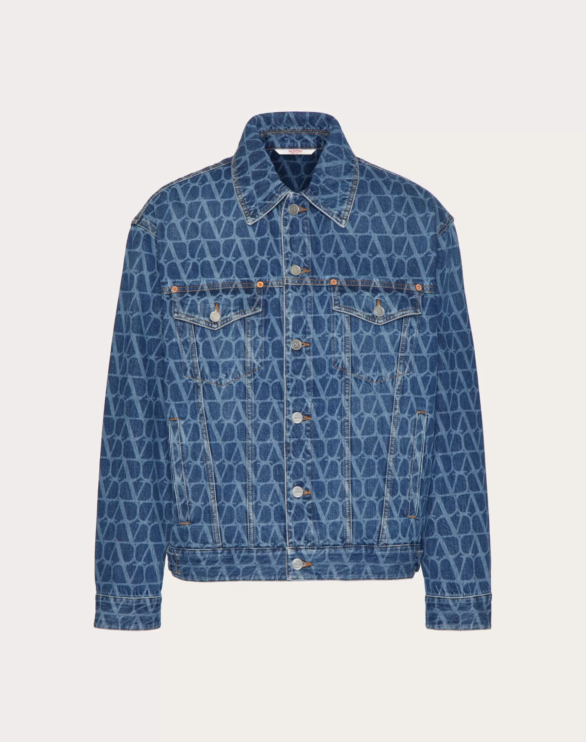 Valentino TOILE ICONOGRAPHE PRINT JACKET Denim Online