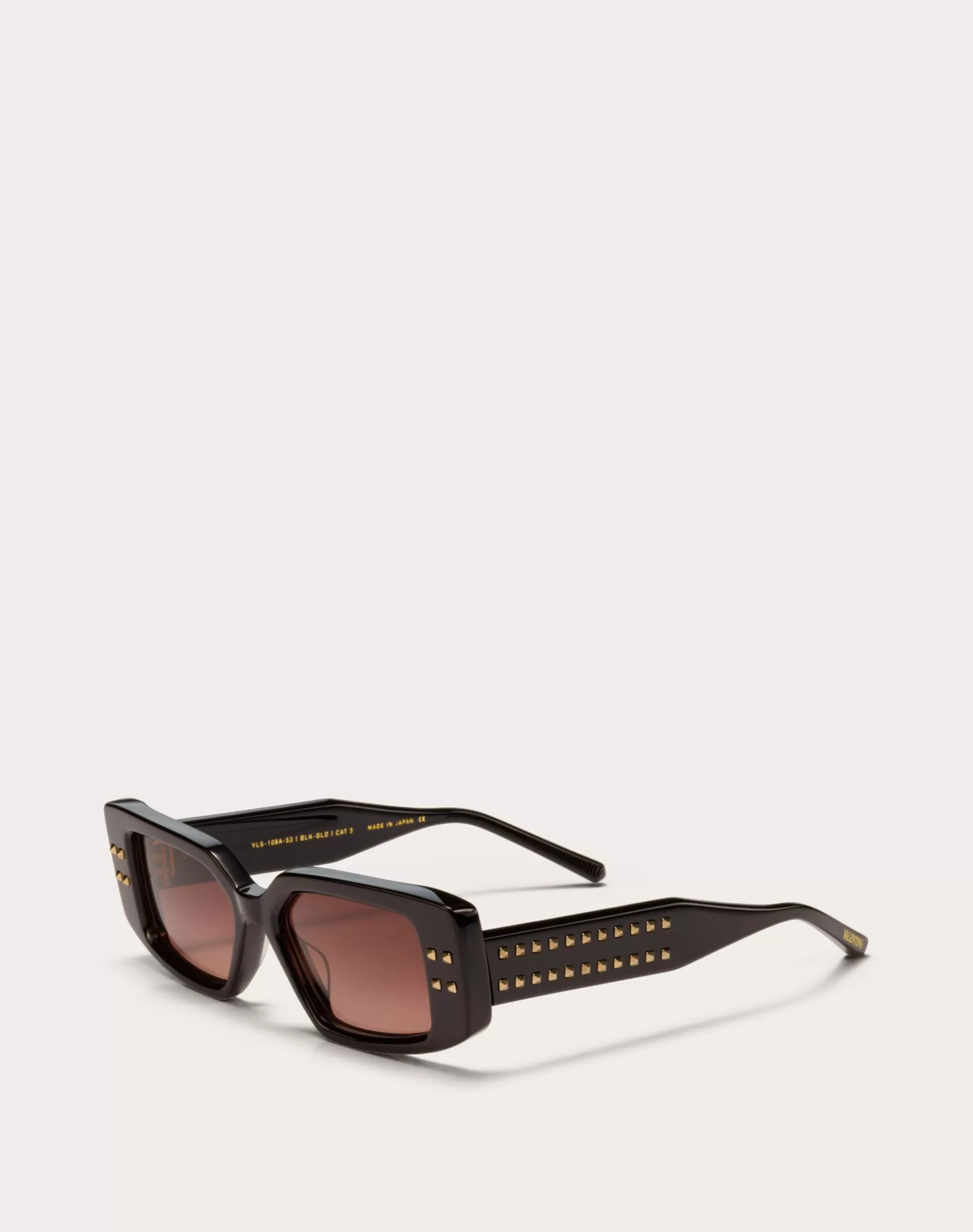 Valentino V - RECTANGULAR ACETATE FRAME Black/gradientPink New