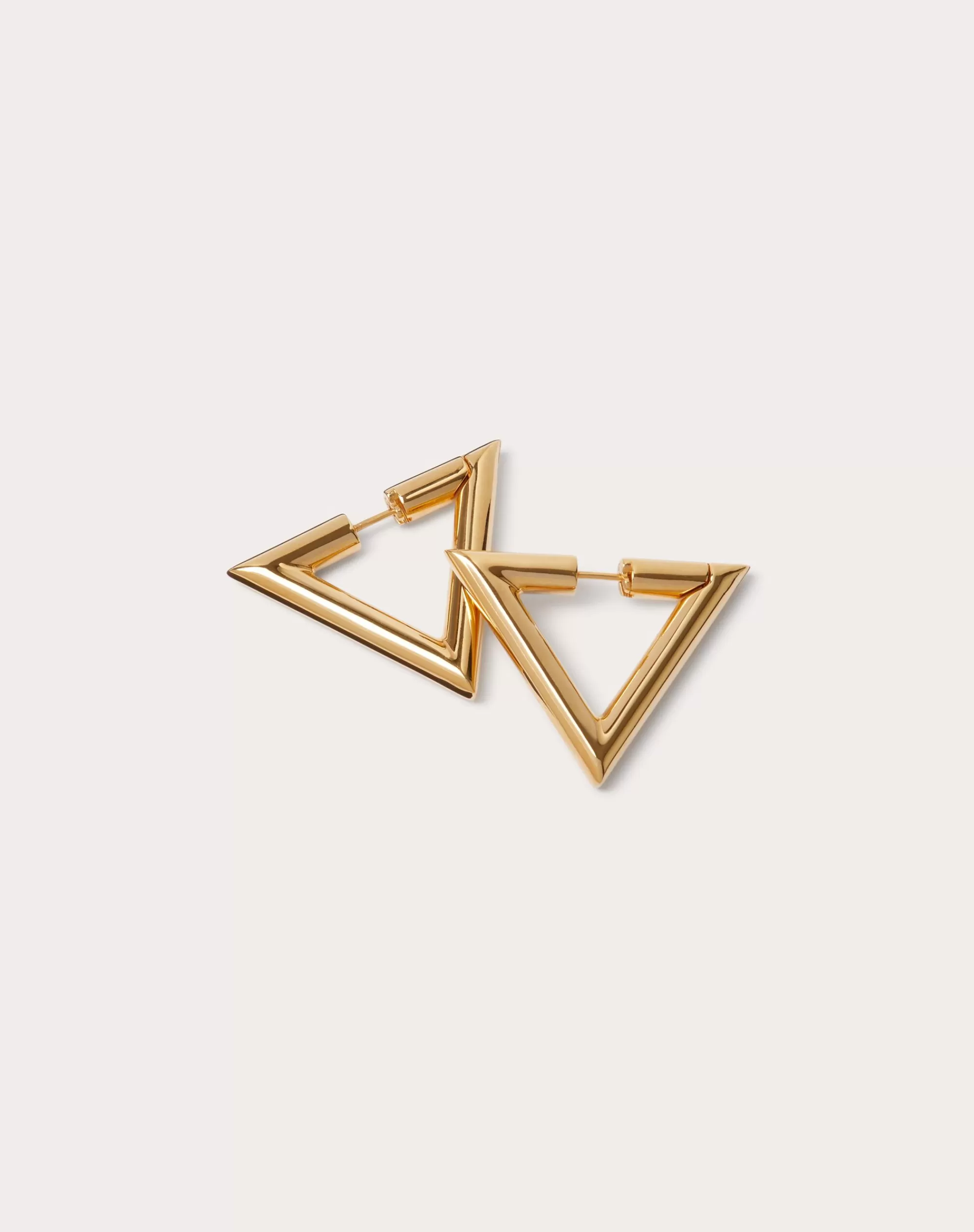 Valentino V DETAIL METAL EARRINGS Gold Best