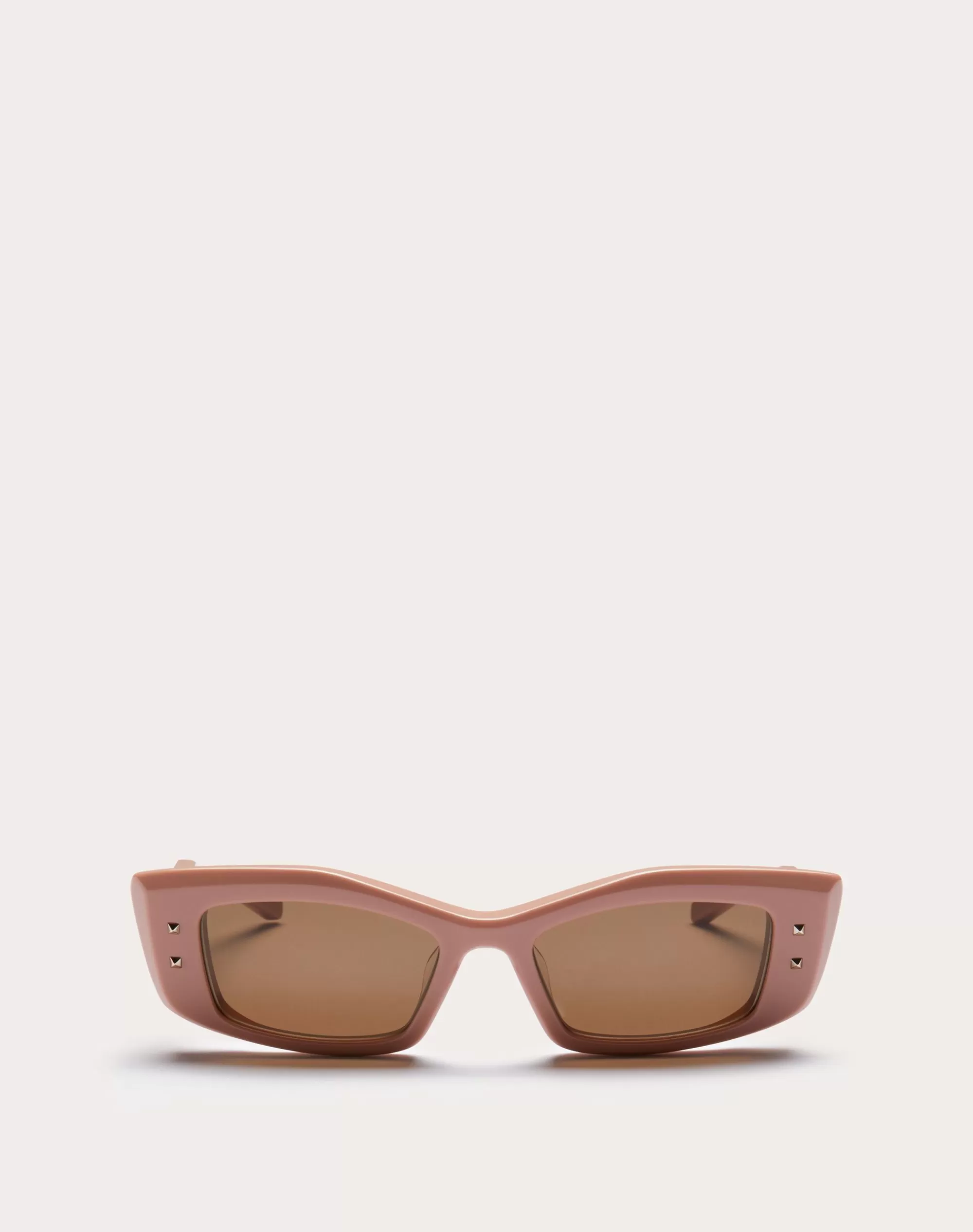 Valentino V -RECTANGULAR ACETATE  FRAME DarkNude/darkBrown Best Sale