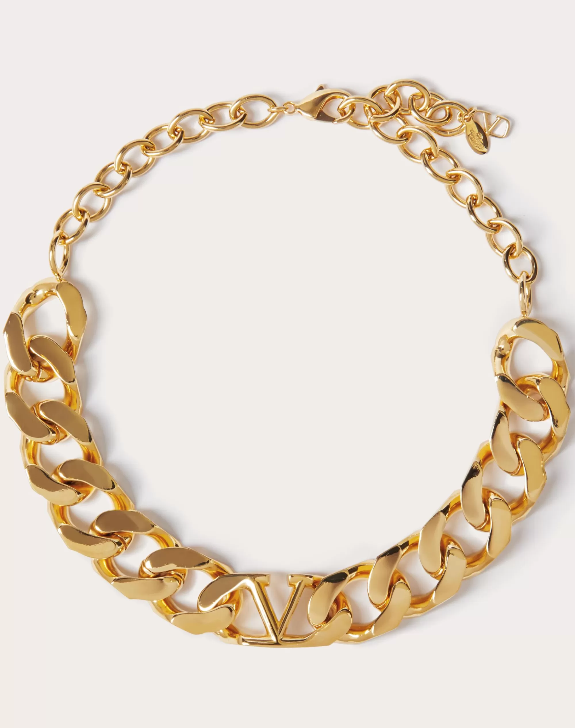 Valentino VLOGO METAL CHAIN CHOKER Gold New