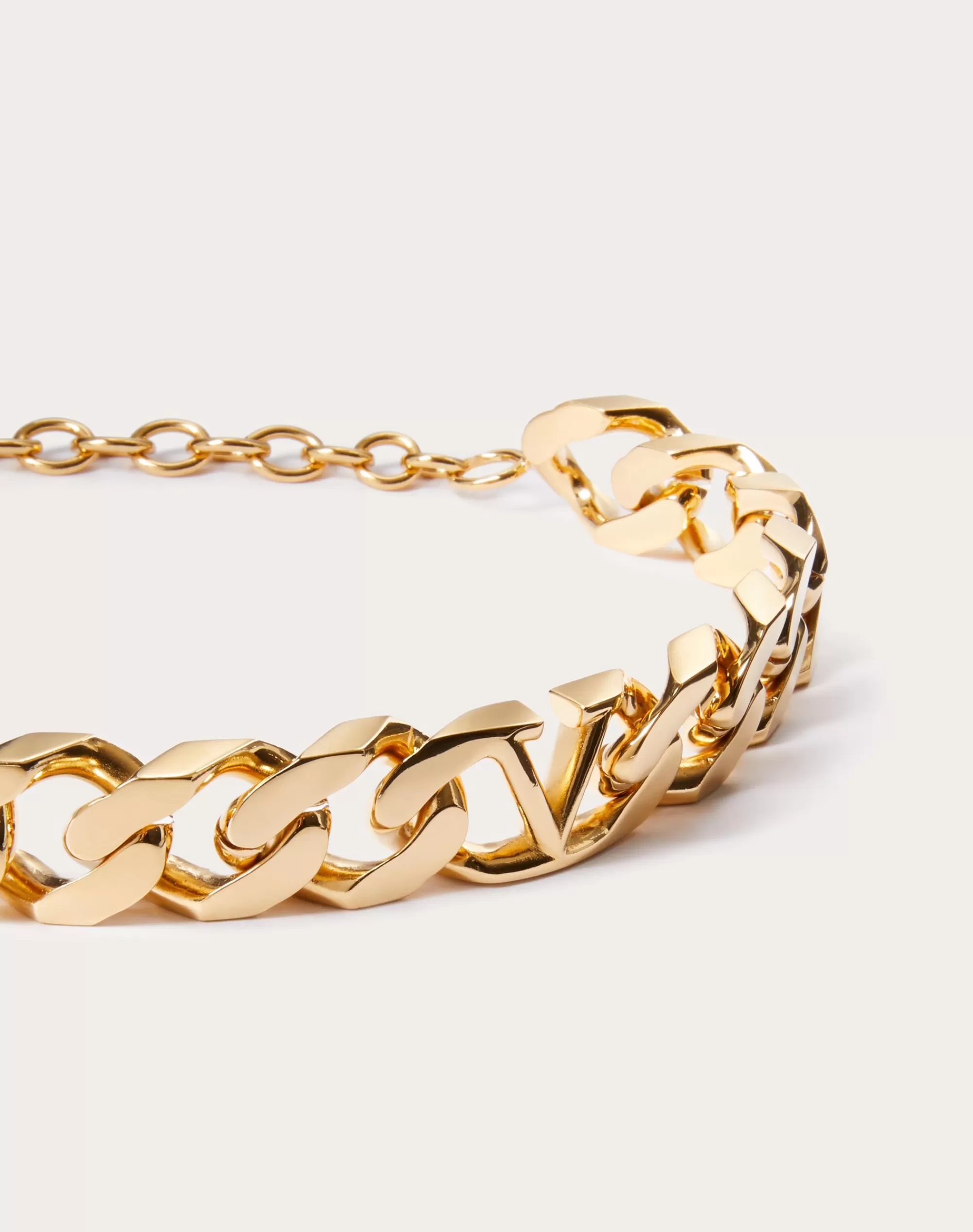 Valentino VLOGO METAL CHAIN CHOKER Gold New