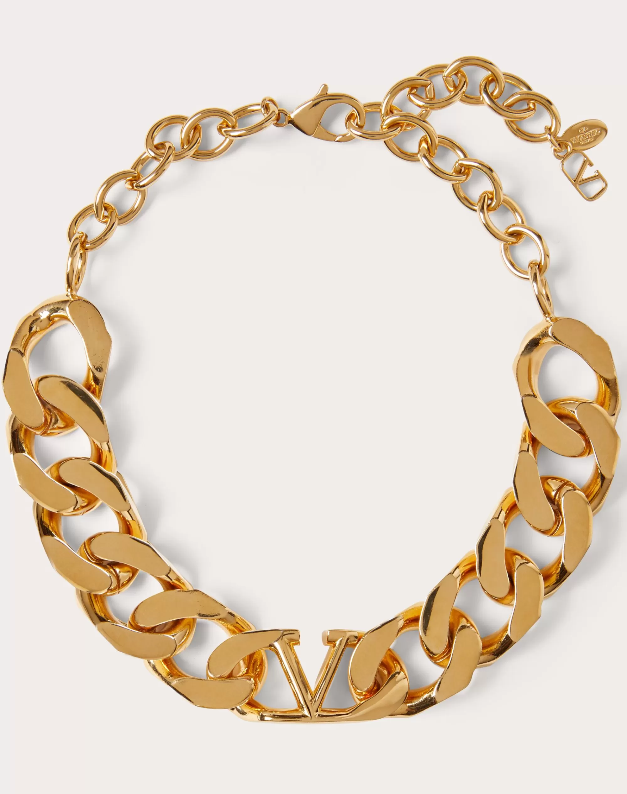 Valentino VLOGO METAL CHAIN CHOKER Gold Online