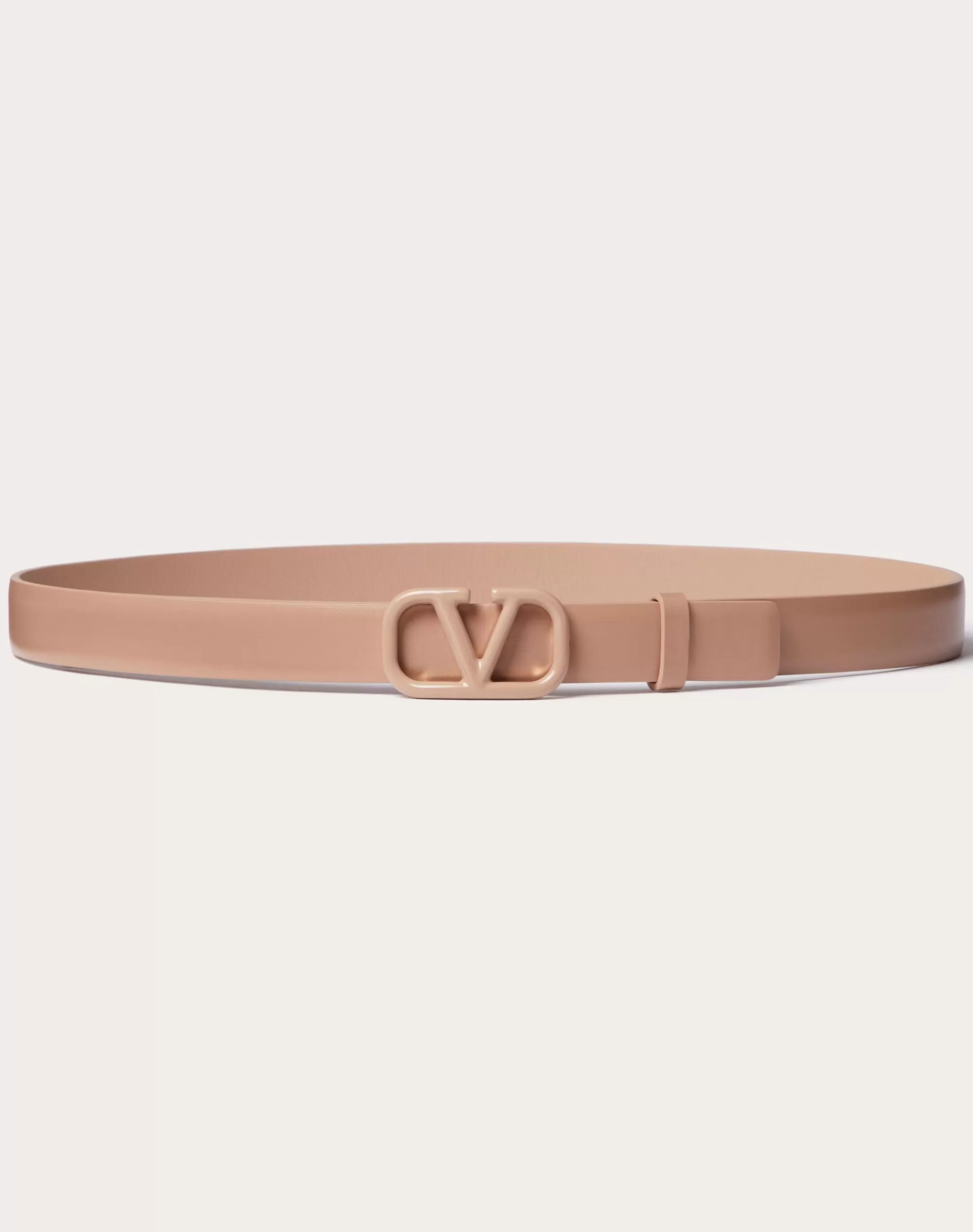 Valentino VLOGO SIGNATURE BELT IN SHINY CALFSKIN 20MM Online