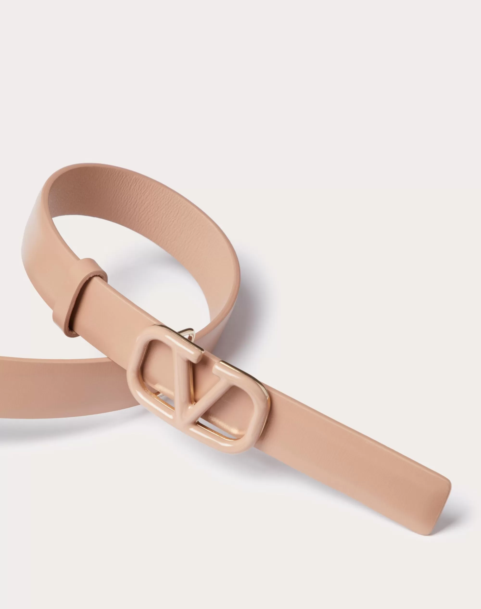 Valentino VLOGO SIGNATURE BELT IN SHINY CALFSKIN 20MM Online