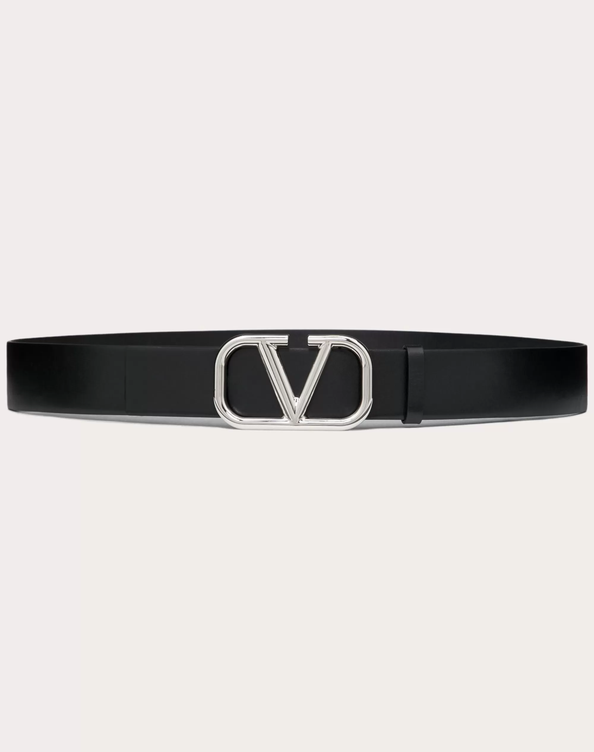 Valentino VLOGO SIGNATURE CALFSKIN BELT 40 MM Outlet