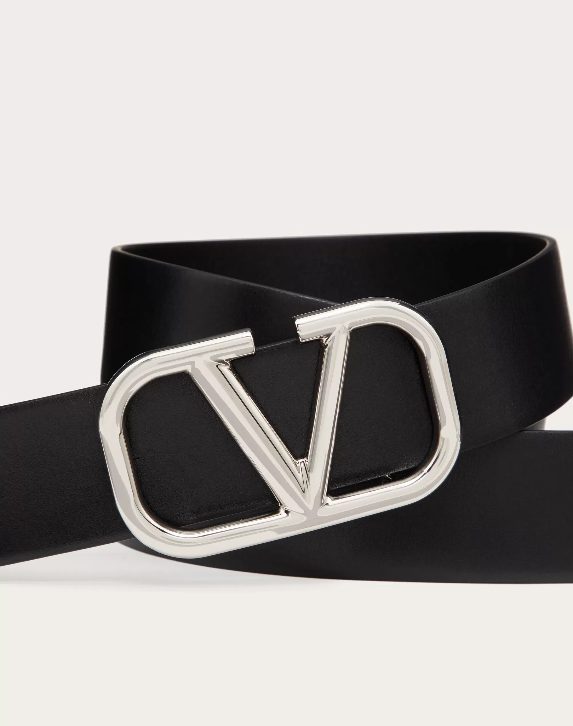 Valentino VLOGO SIGNATURE CALFSKIN BELT 40 MM Outlet