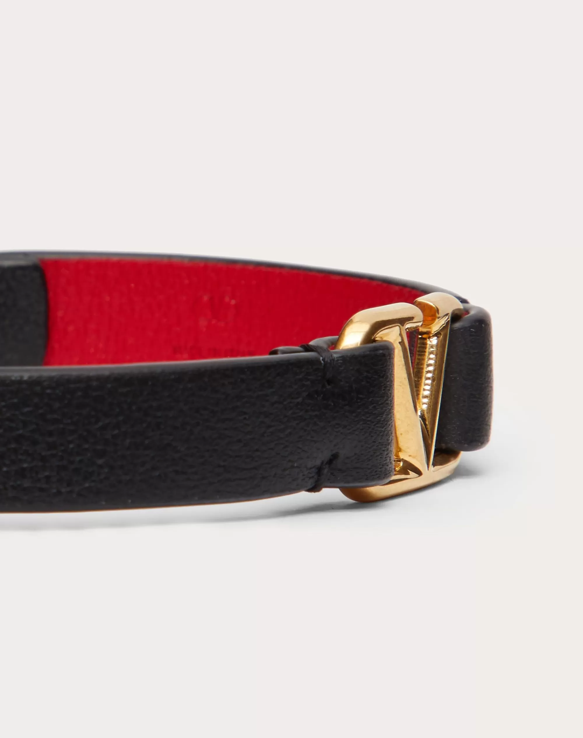 Valentino VLOGO SIGNATURE CALFSKIN BRACELET Best