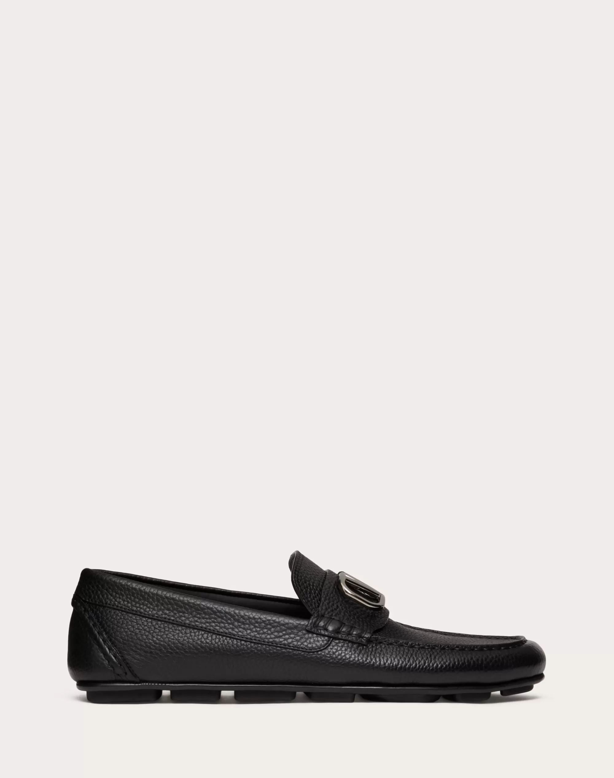 Valentino VLOGO SIGNATURE GRAINY CALFSKIN DRIVING SHOE Best Sale