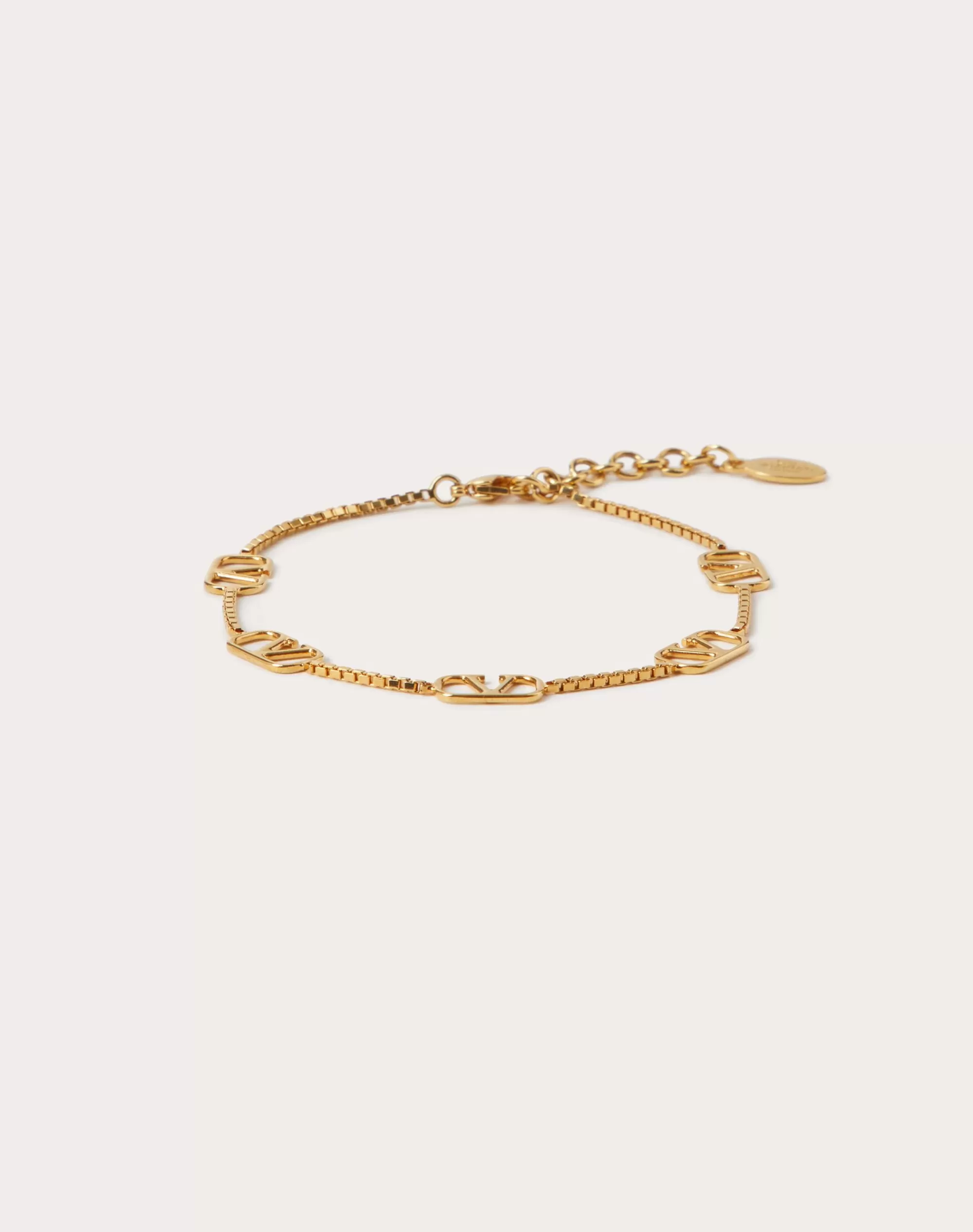 Valentino VLOGO SIGNATURE METAL ANKLET Gold Discount